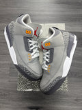 Jordan 3 Cool Grey - size 8.5