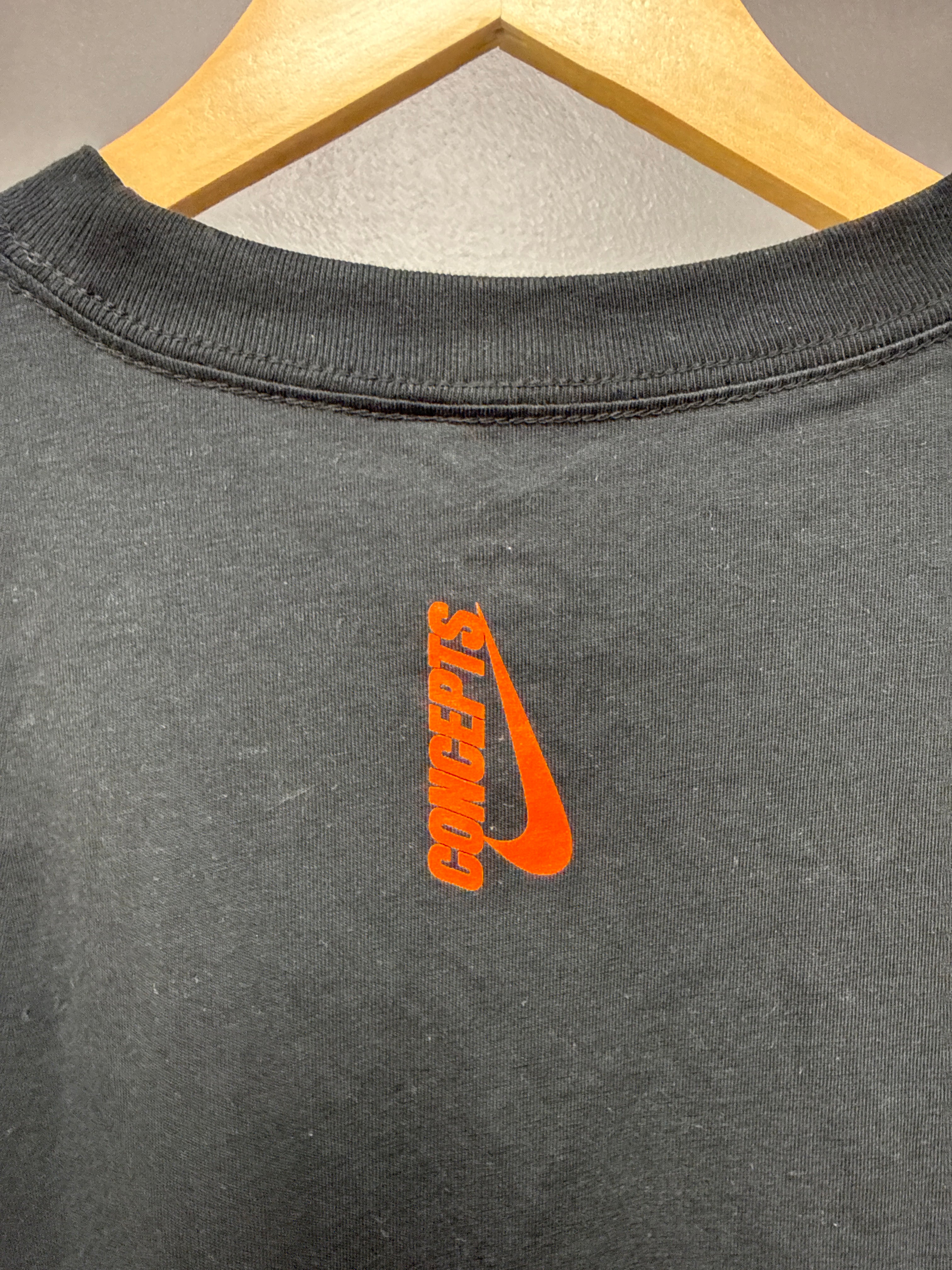 Nike x Concepts Orange Lobster Tee - size xl