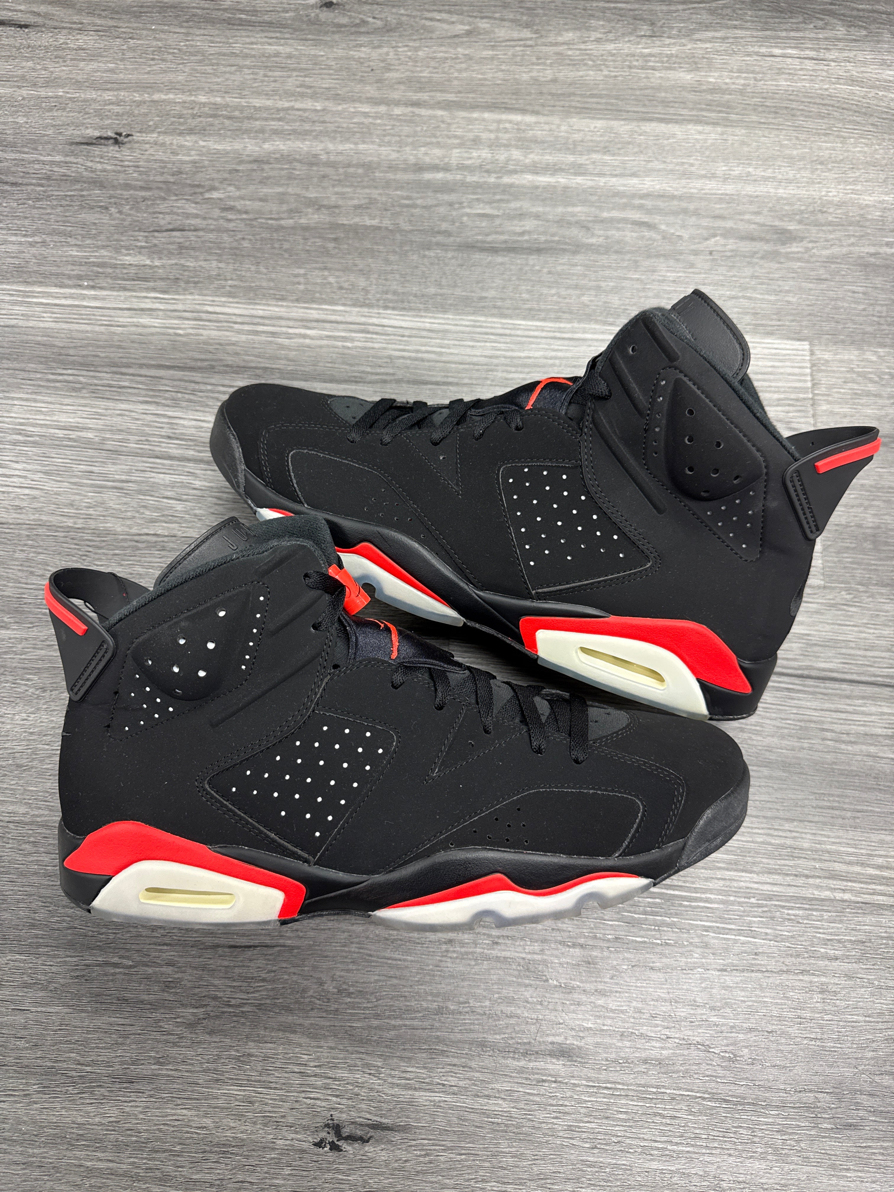 Jordan 6 Black Infrared - Size 14