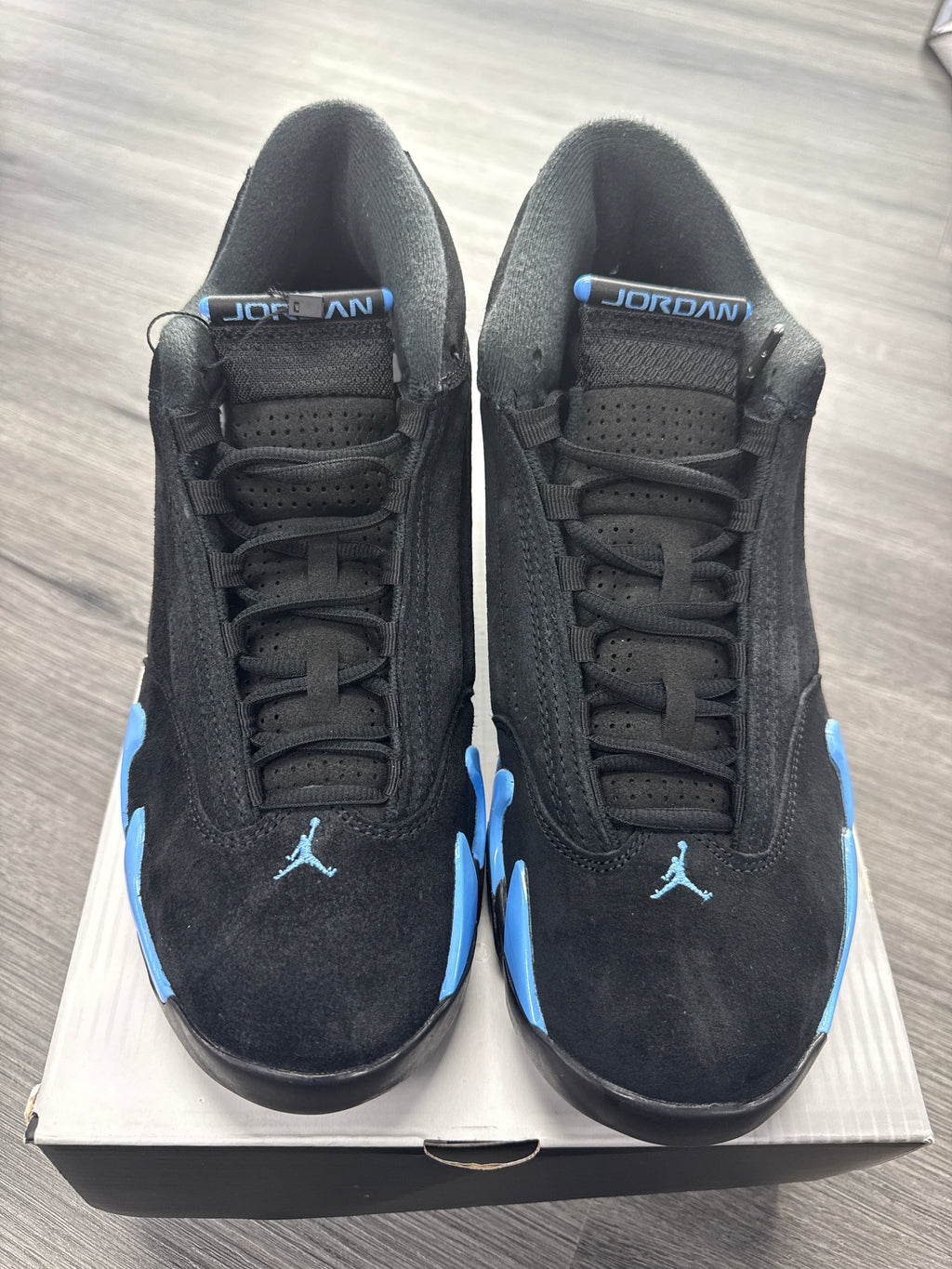 Jordan 14 University Blue - size 11.5
