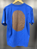 BAPE Blue Big Head Tee - size l