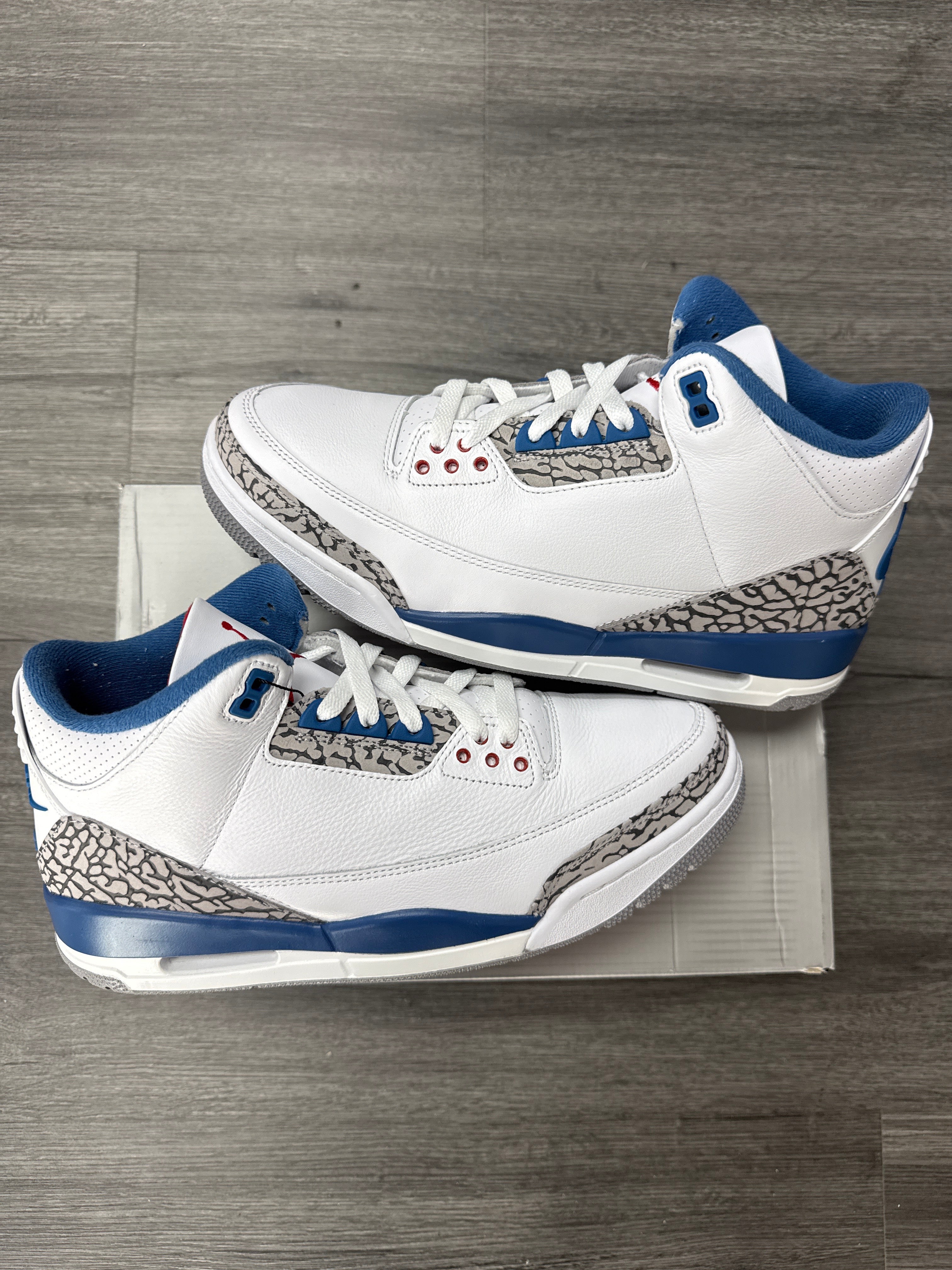 Jordan 3 True Blue (2026) - size 10