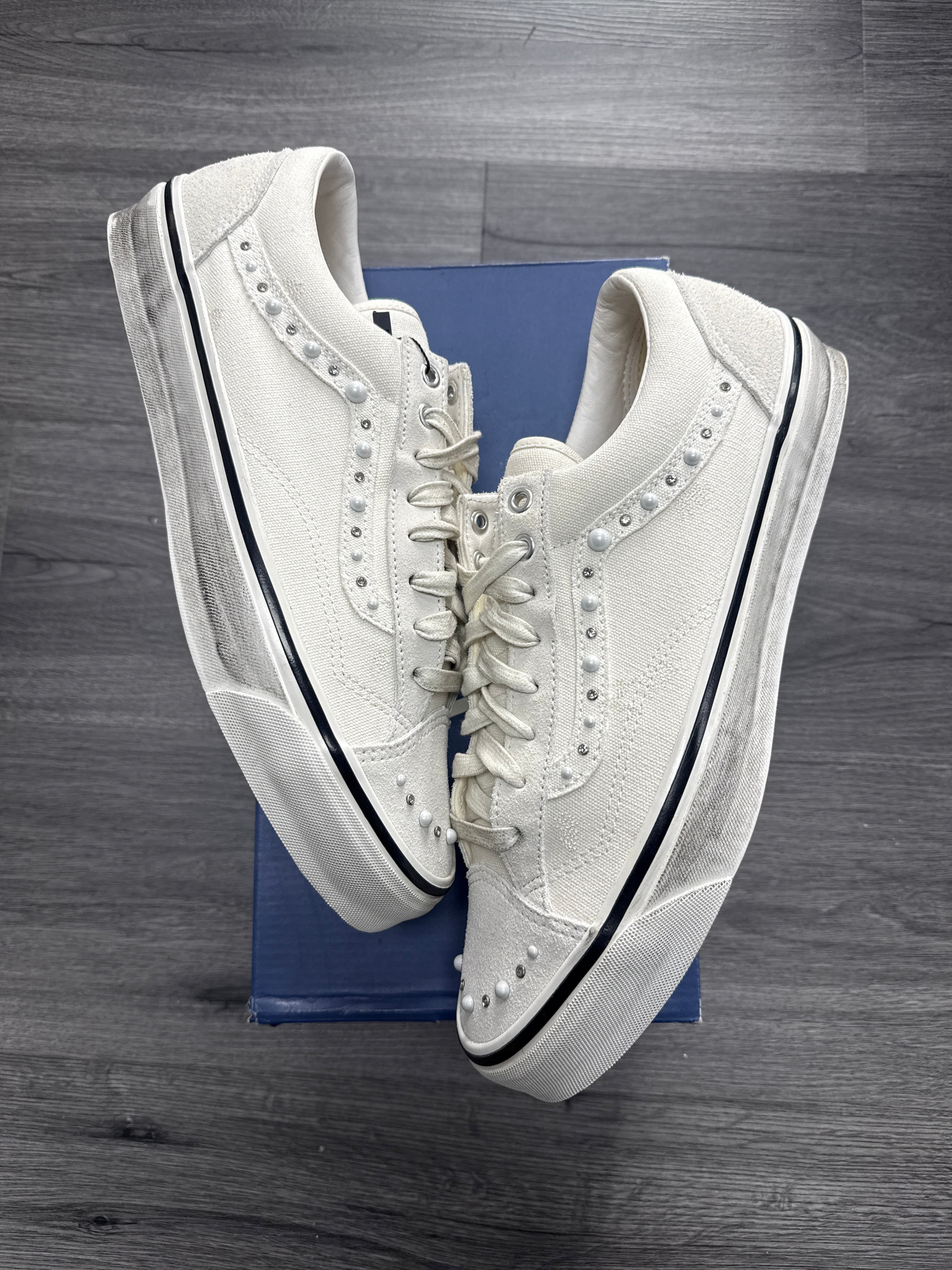Vans Pearlized White - size 12