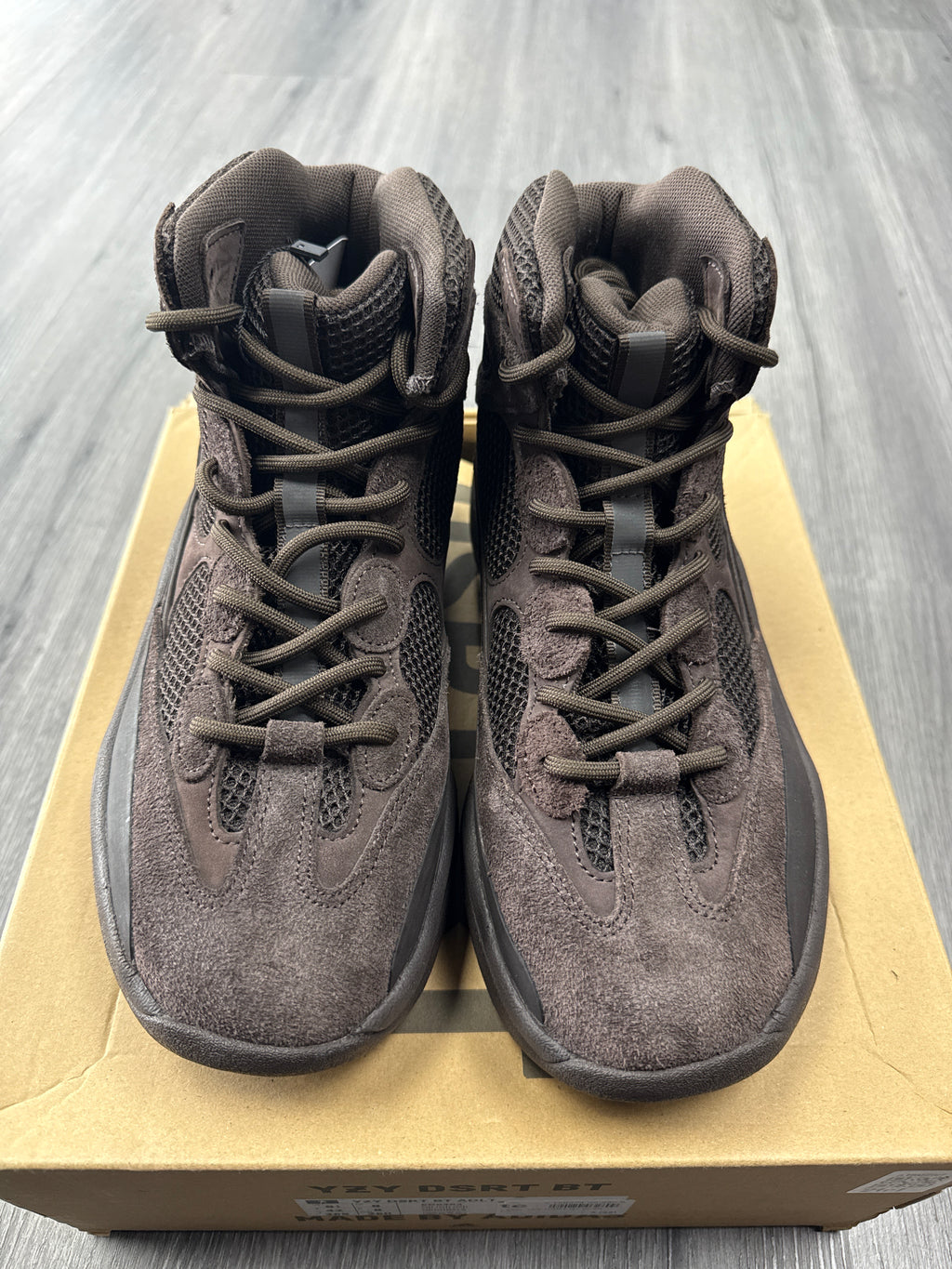 Adidas Yeezy Dessert Boot Oil - size 8.5