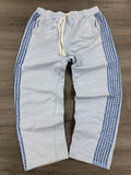 Vale Ice Blue Crystal Sweatpants - size 2xl