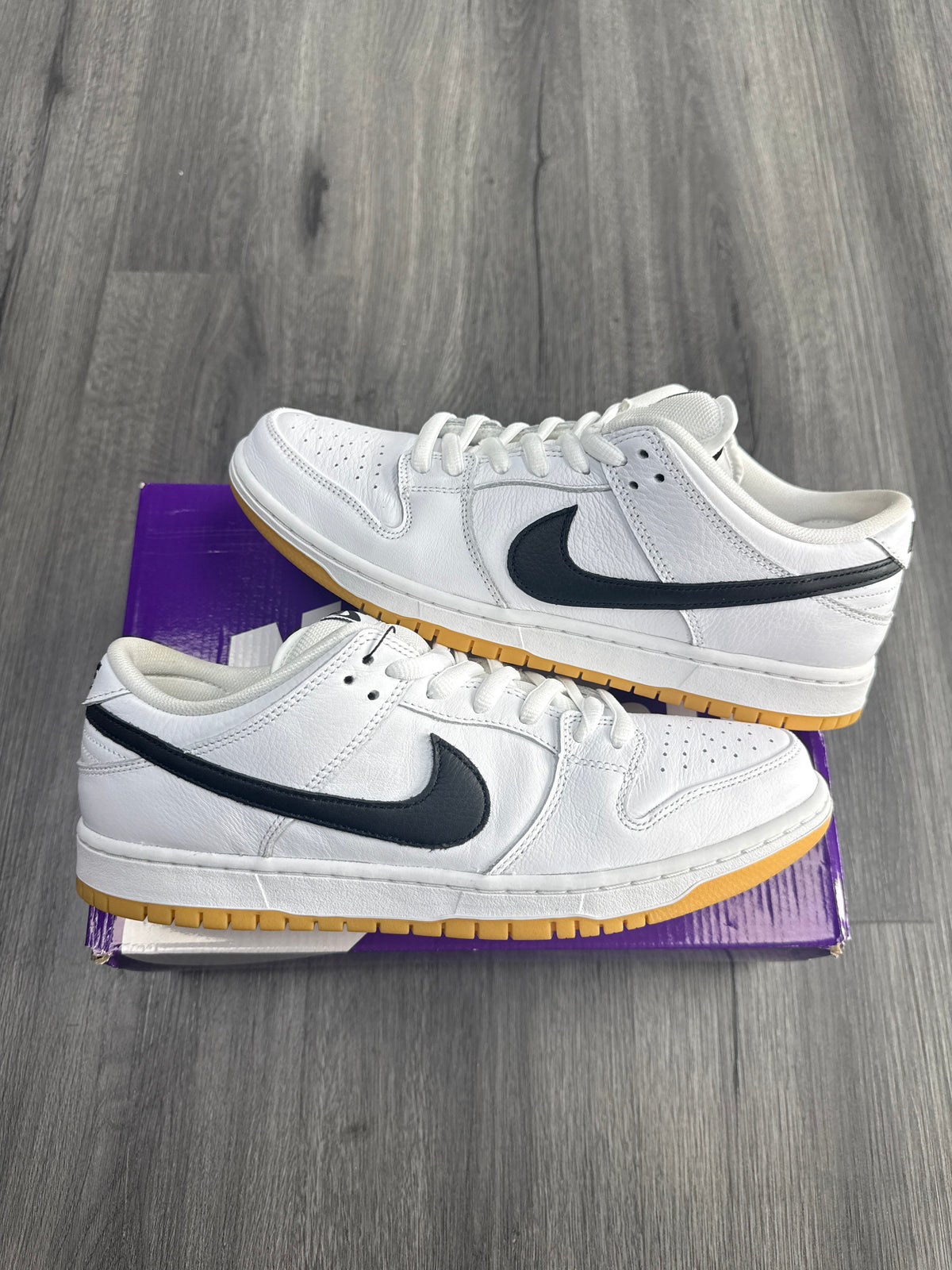 Nike Dunk SB Low White Gum - size 10.5