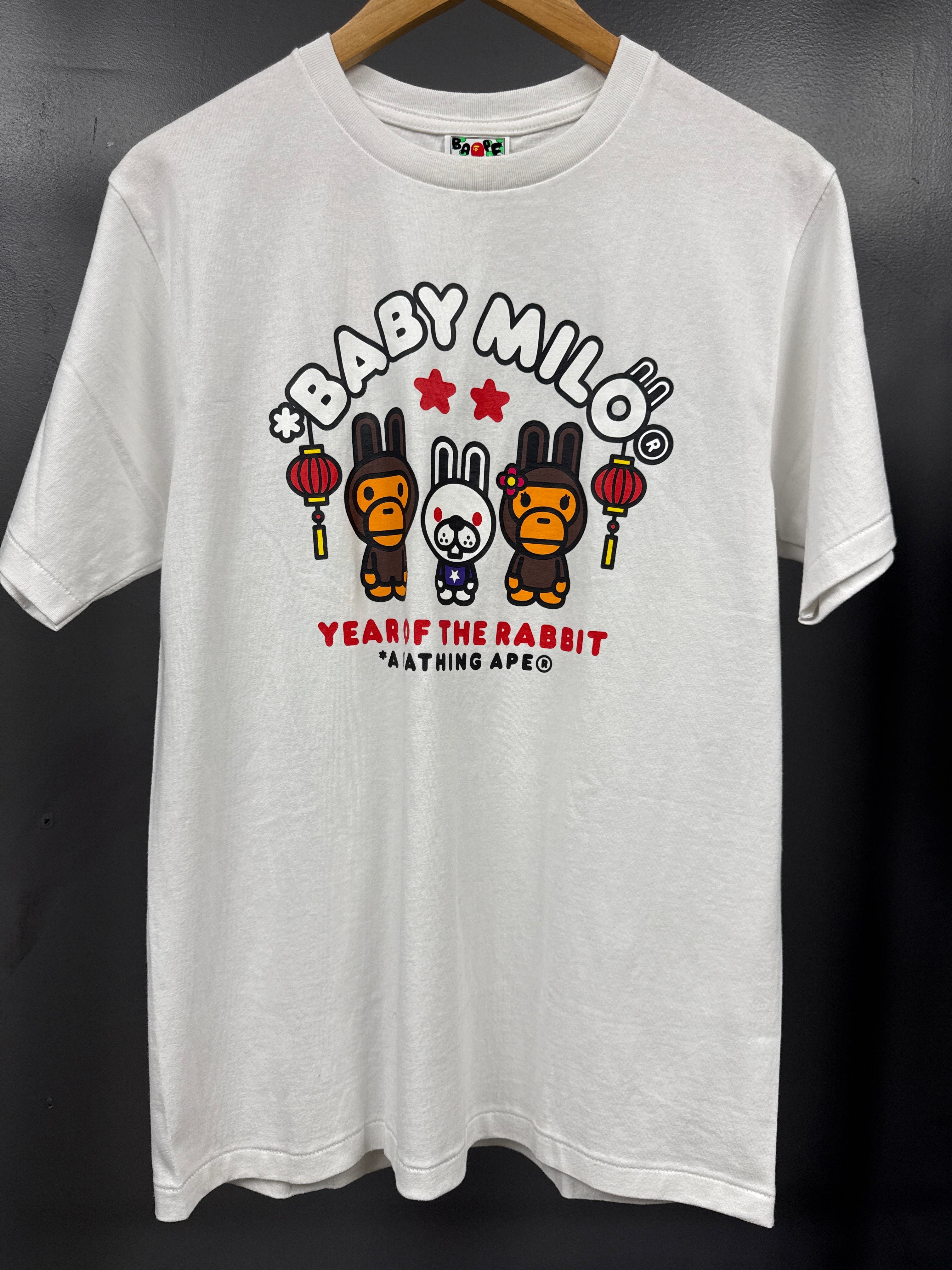 BAPE Baby Milo YOTR Tee - size m