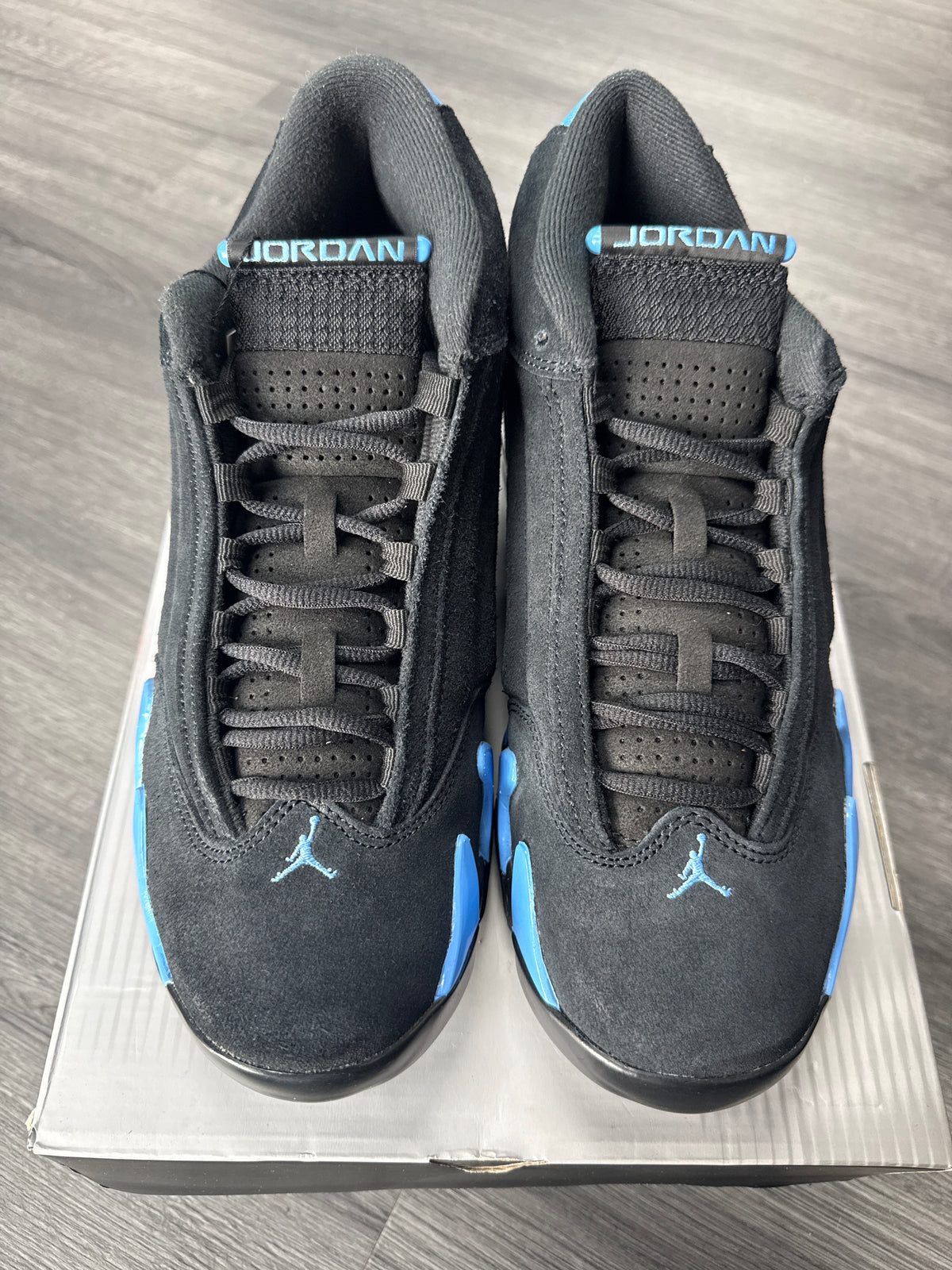 Jordan 14 University Blue - size 9.5