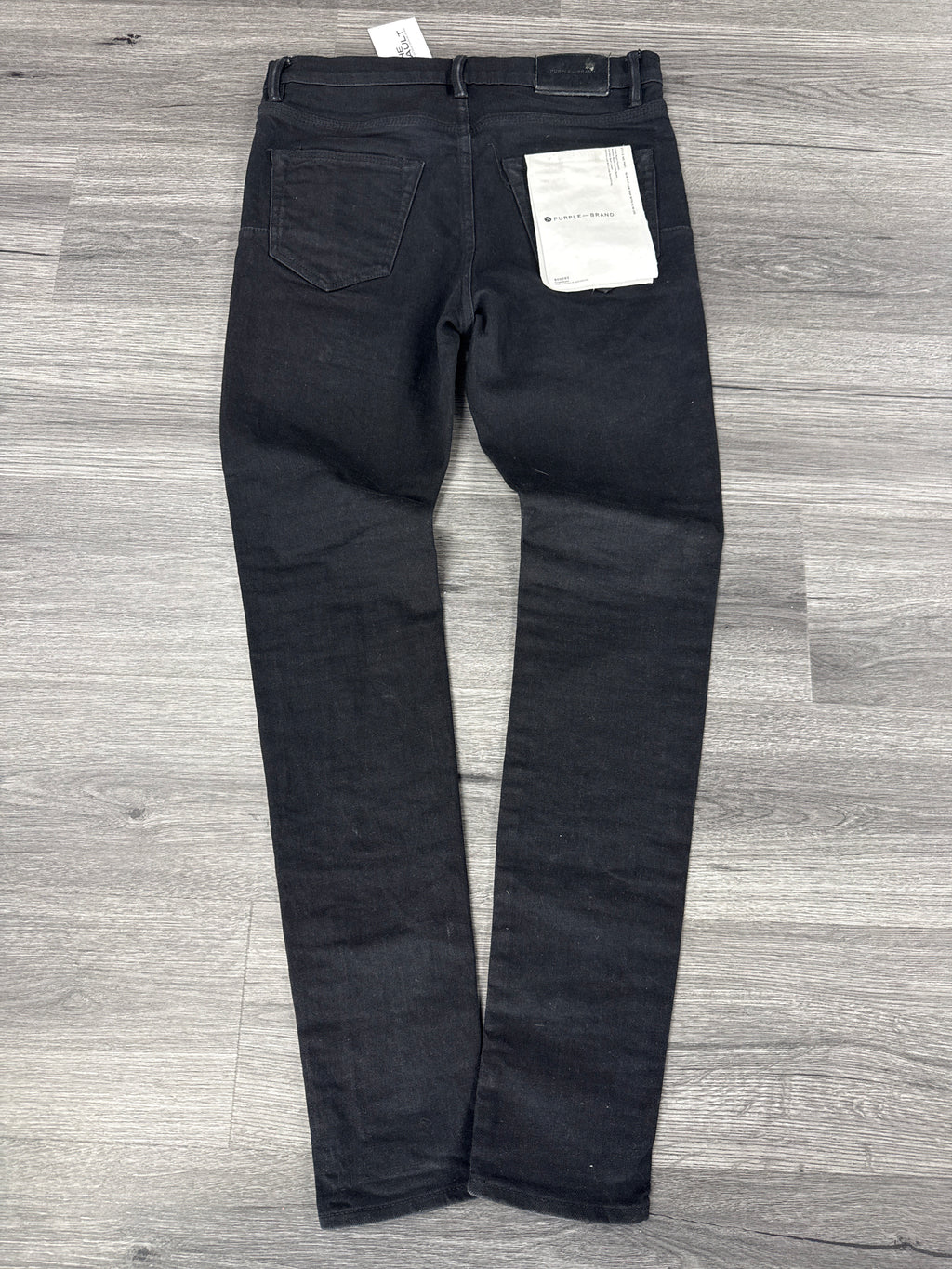Purple Brand P001 Black Skinny Jeans - size 28