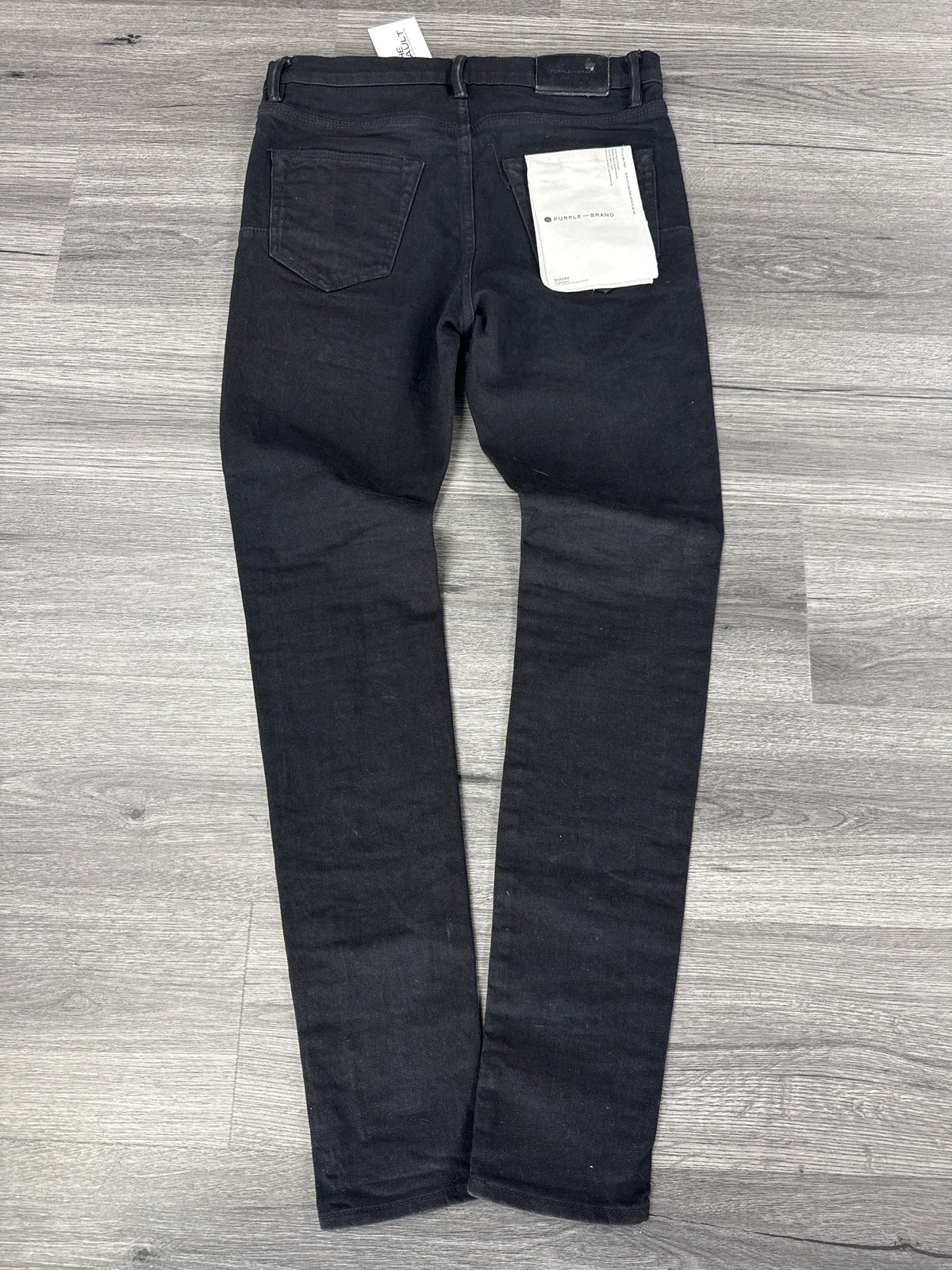 Purple Brand P001 Black Skinny Jeans - size 28