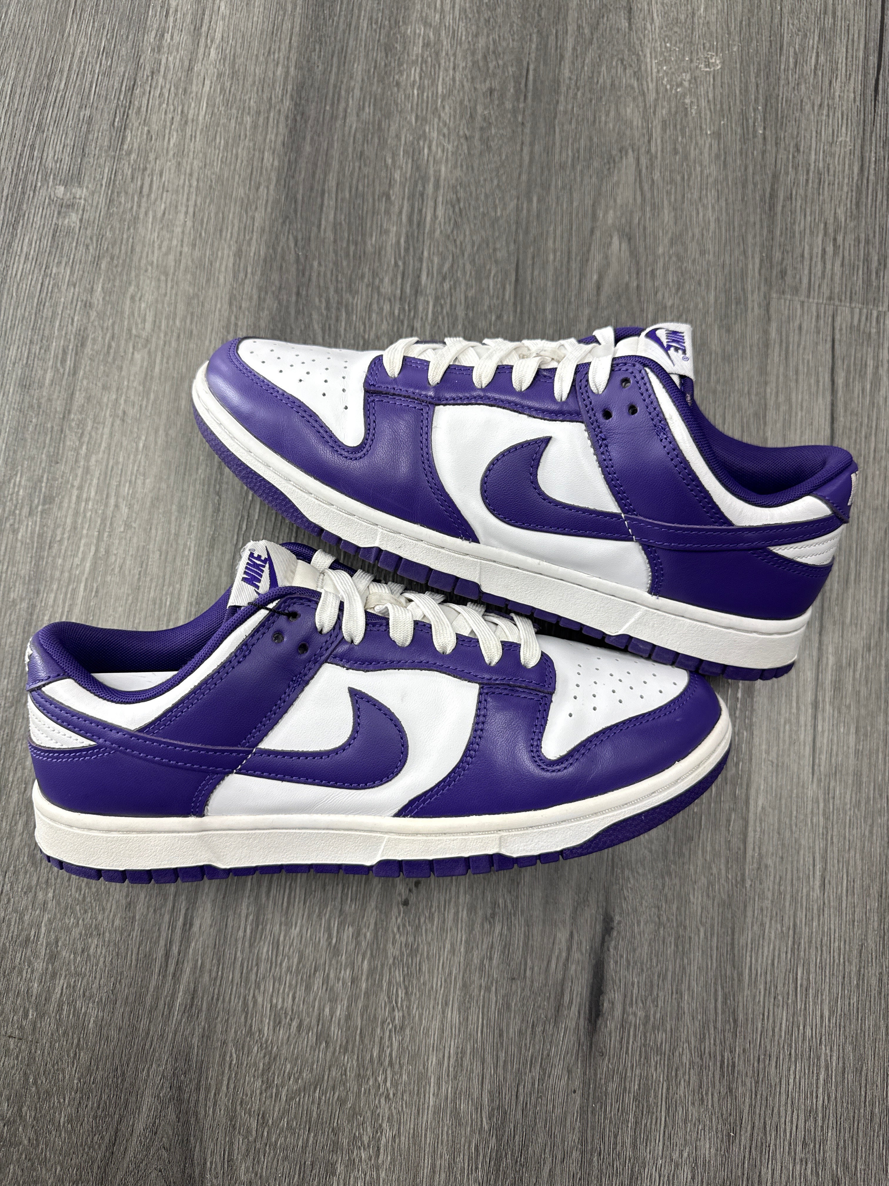 Nike Dunk Low Court Purple - size 9.5