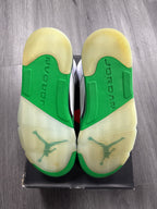 Jordan 5 Lucky Green - size 10M/11.5W