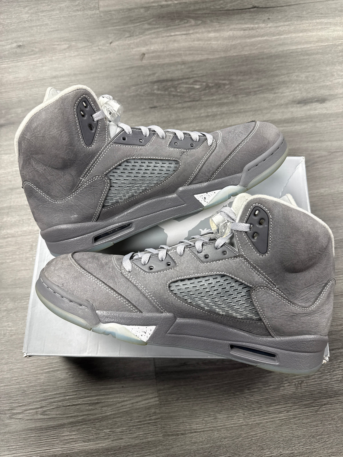 Jordan 5 Wolf Grey - size 13