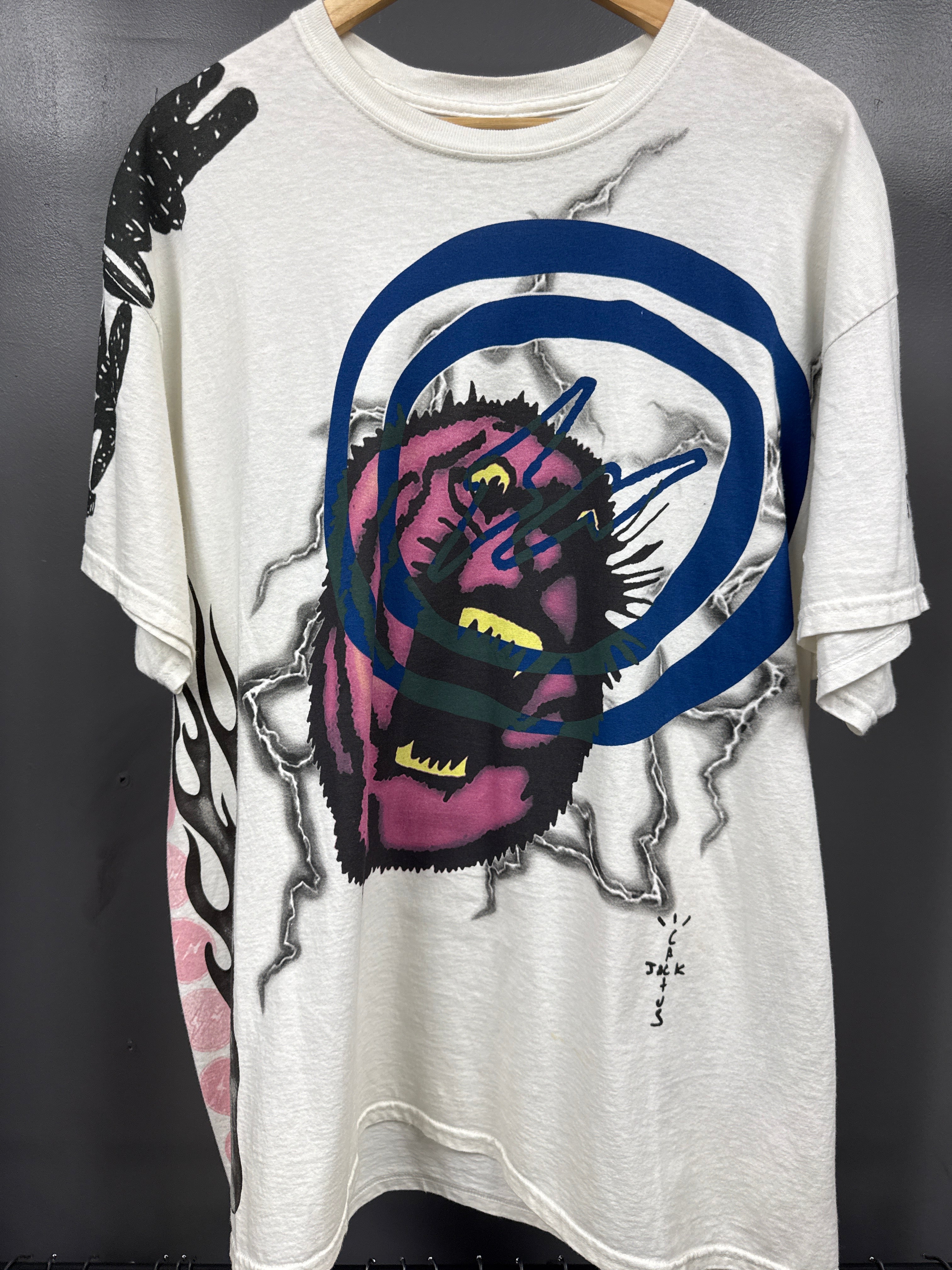 Cactus Jack x Fragment Tee - size L
