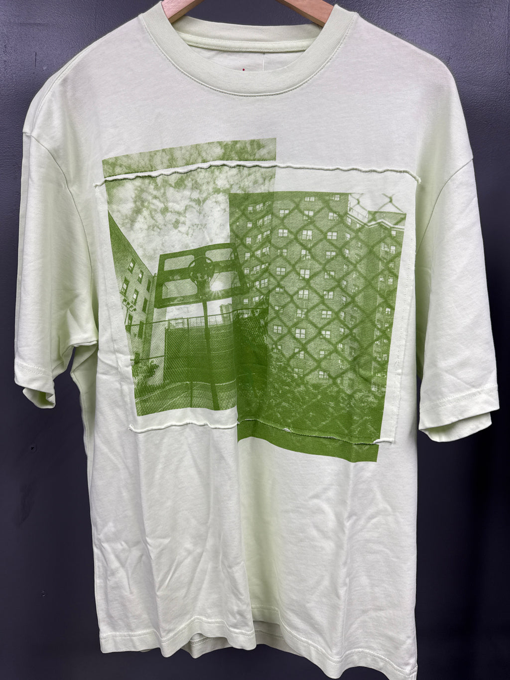 Jordan x UnionLA Tee Green - size m