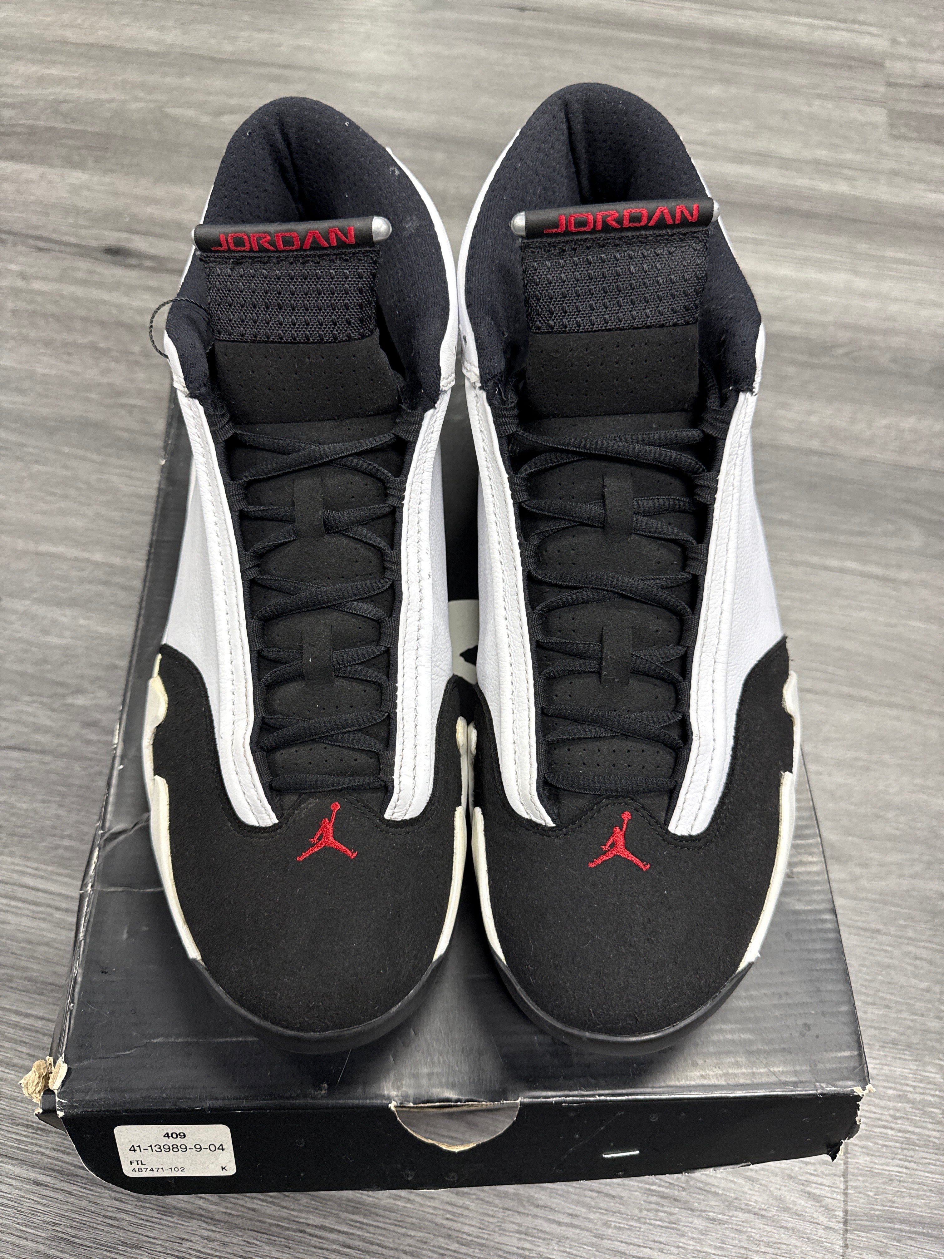 Jordan 14 Black Toe - Size 13