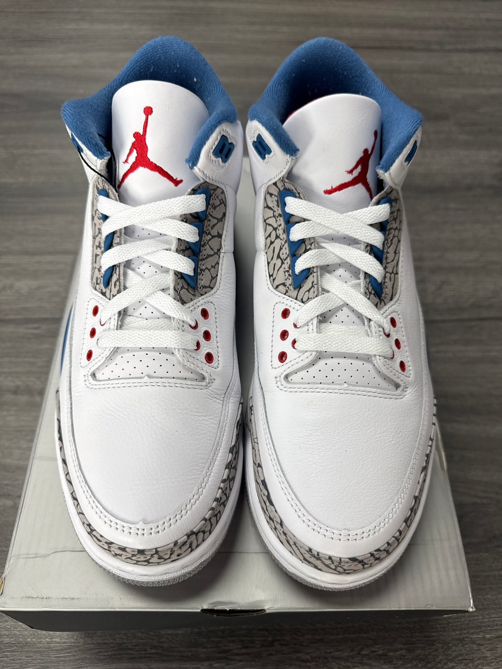 Jordan 3 True Blue (2026) - size 10
