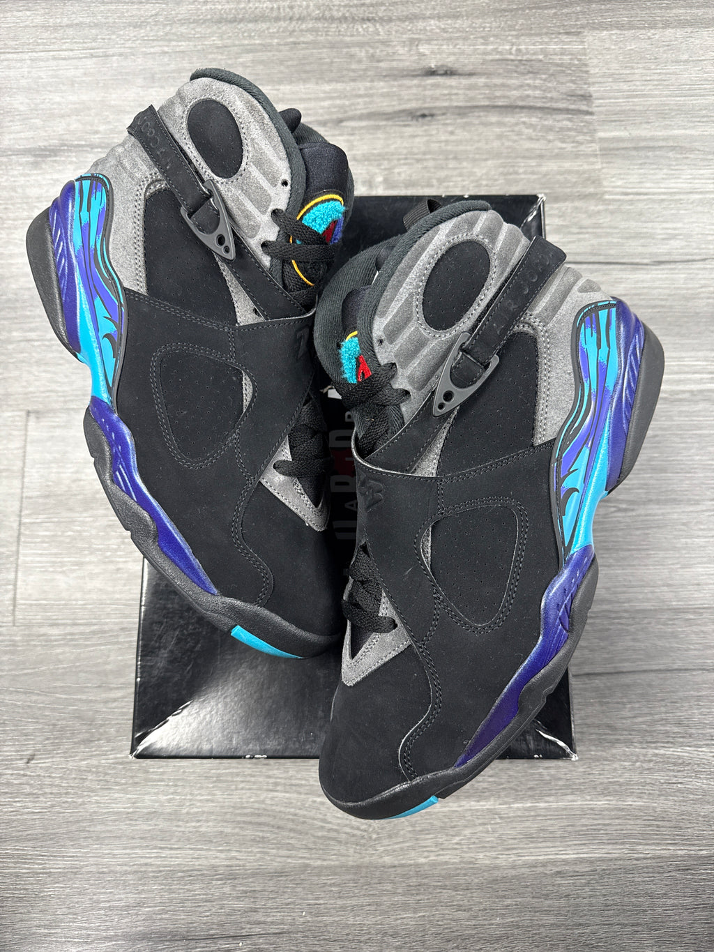 Jordan 8 Aqua - size 11
