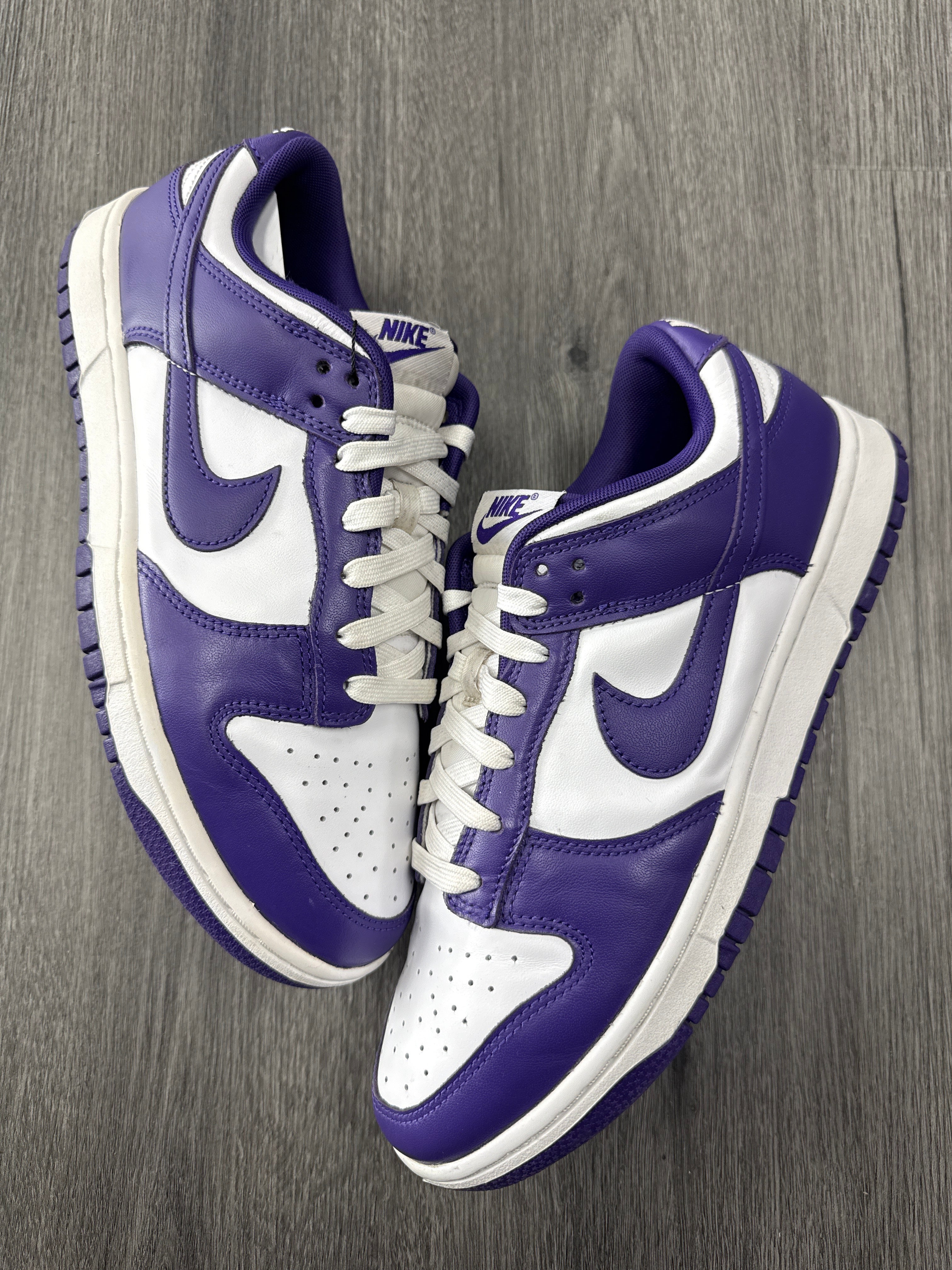 Nike Dunk Low Court Purple - size 9.5