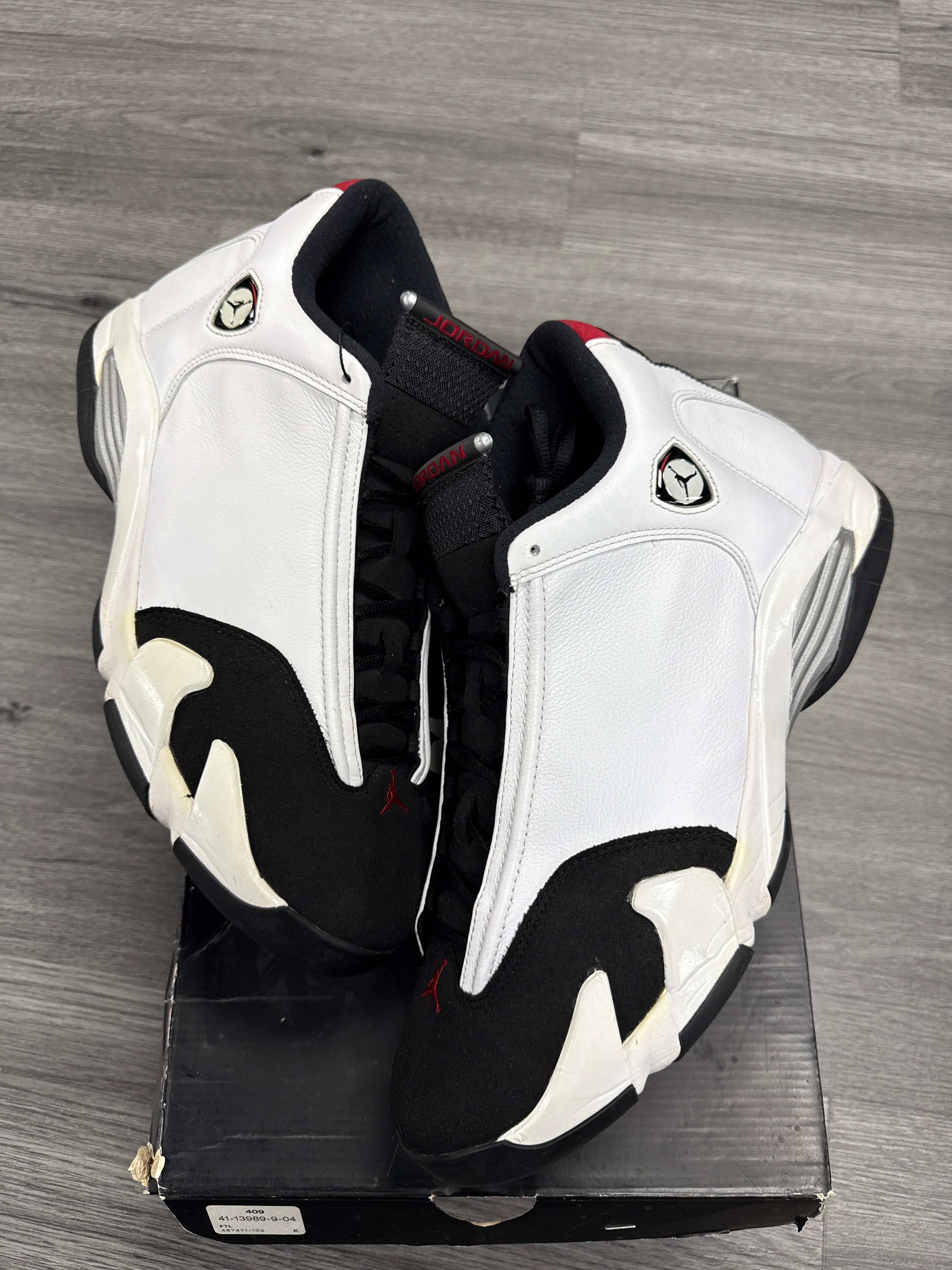 Jordan 14 Black Toe - Size 13
