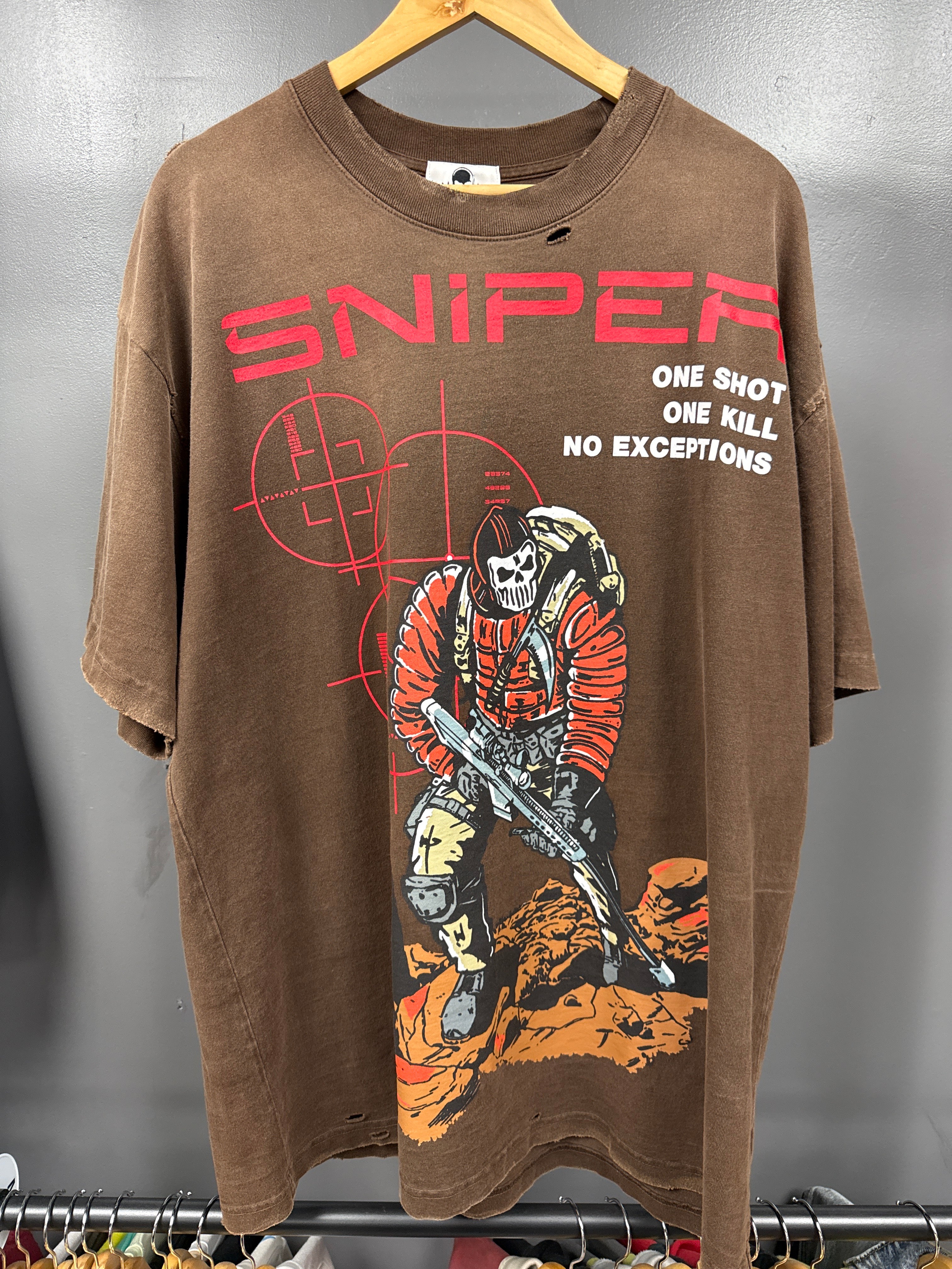 Warren Lotas Sniper Tee - size 2xl
