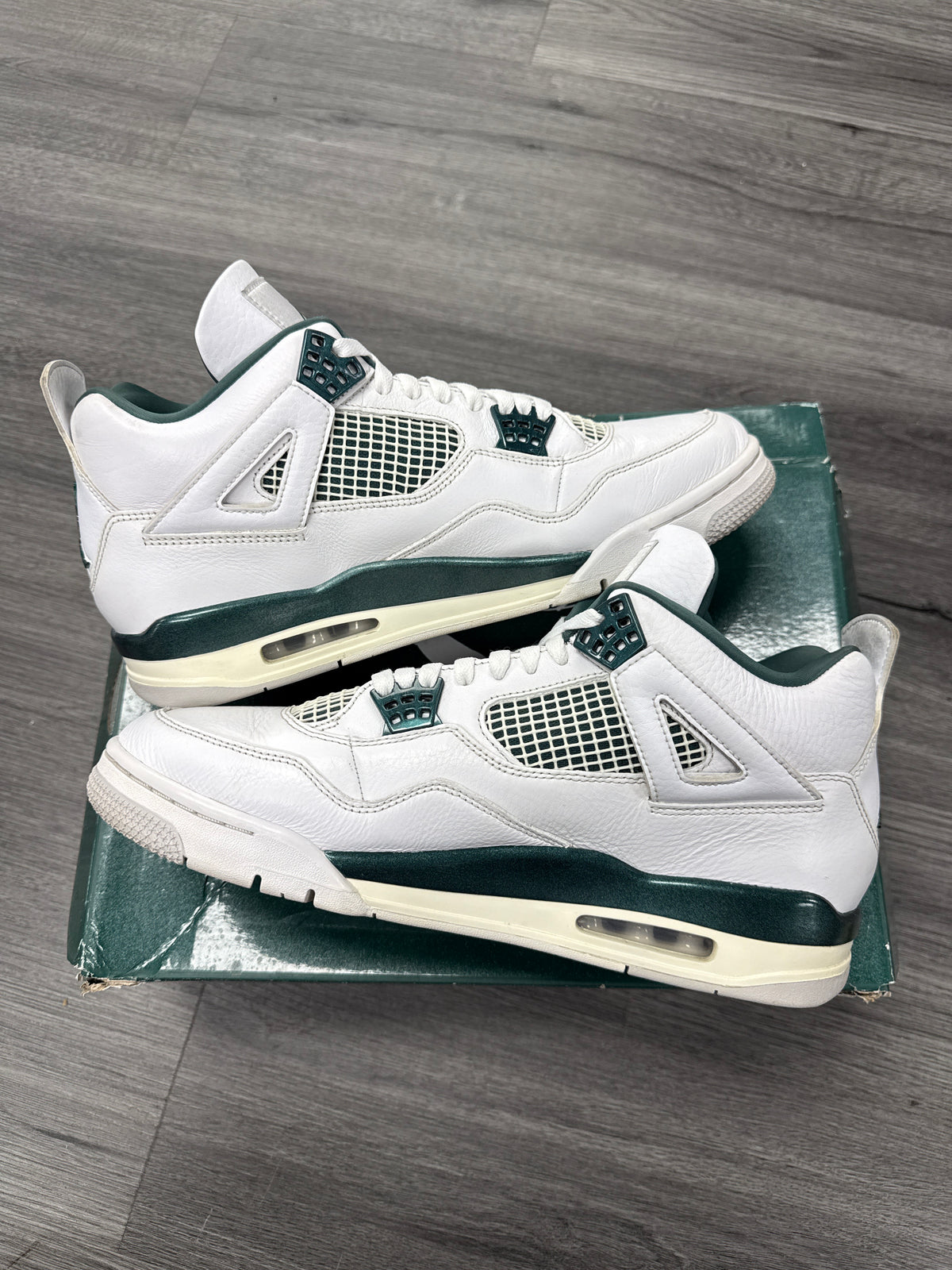 Jordan 4 Oxidized Green - size 12