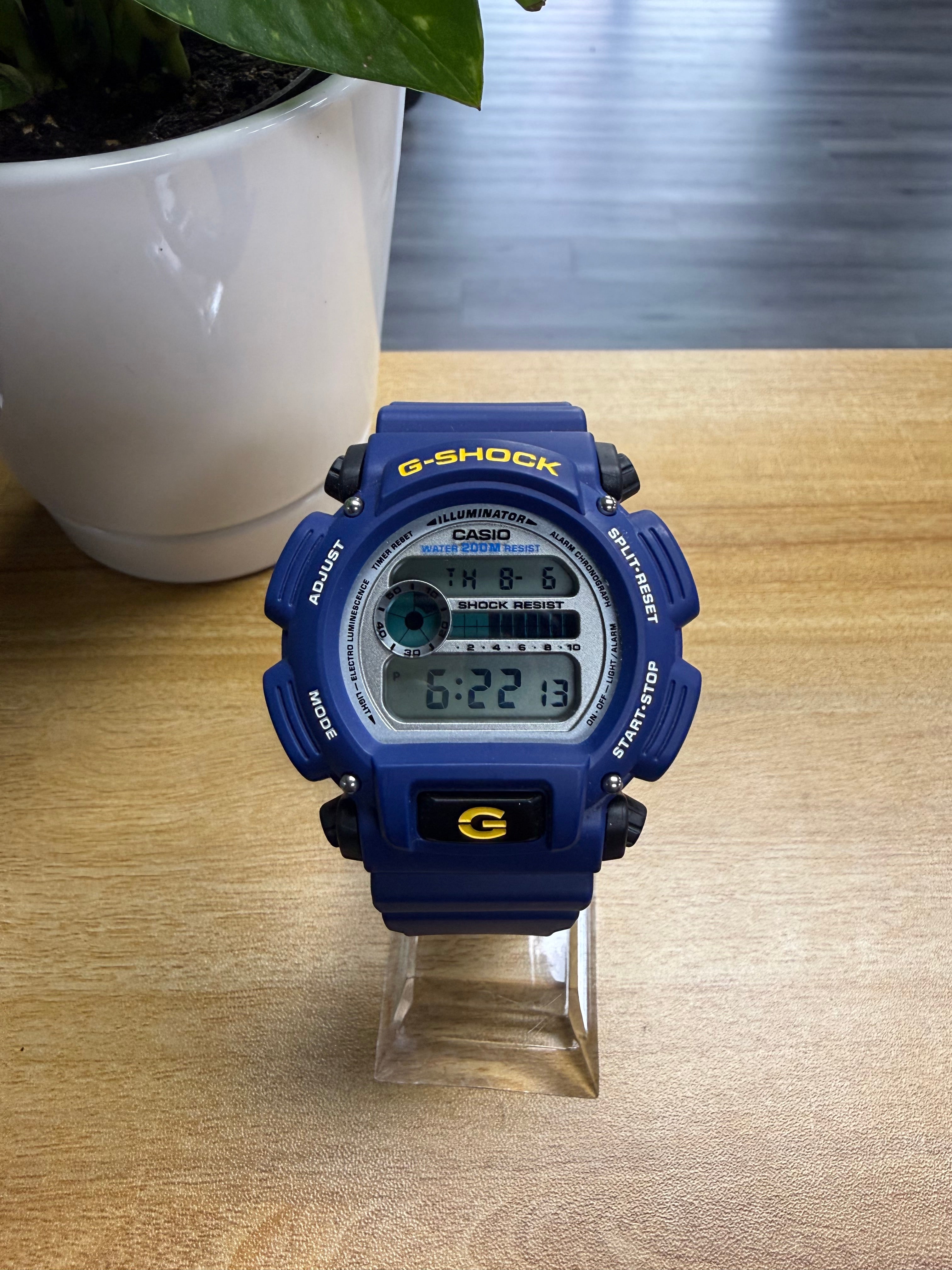 Casio G-Shock Digital Navy/Yellow