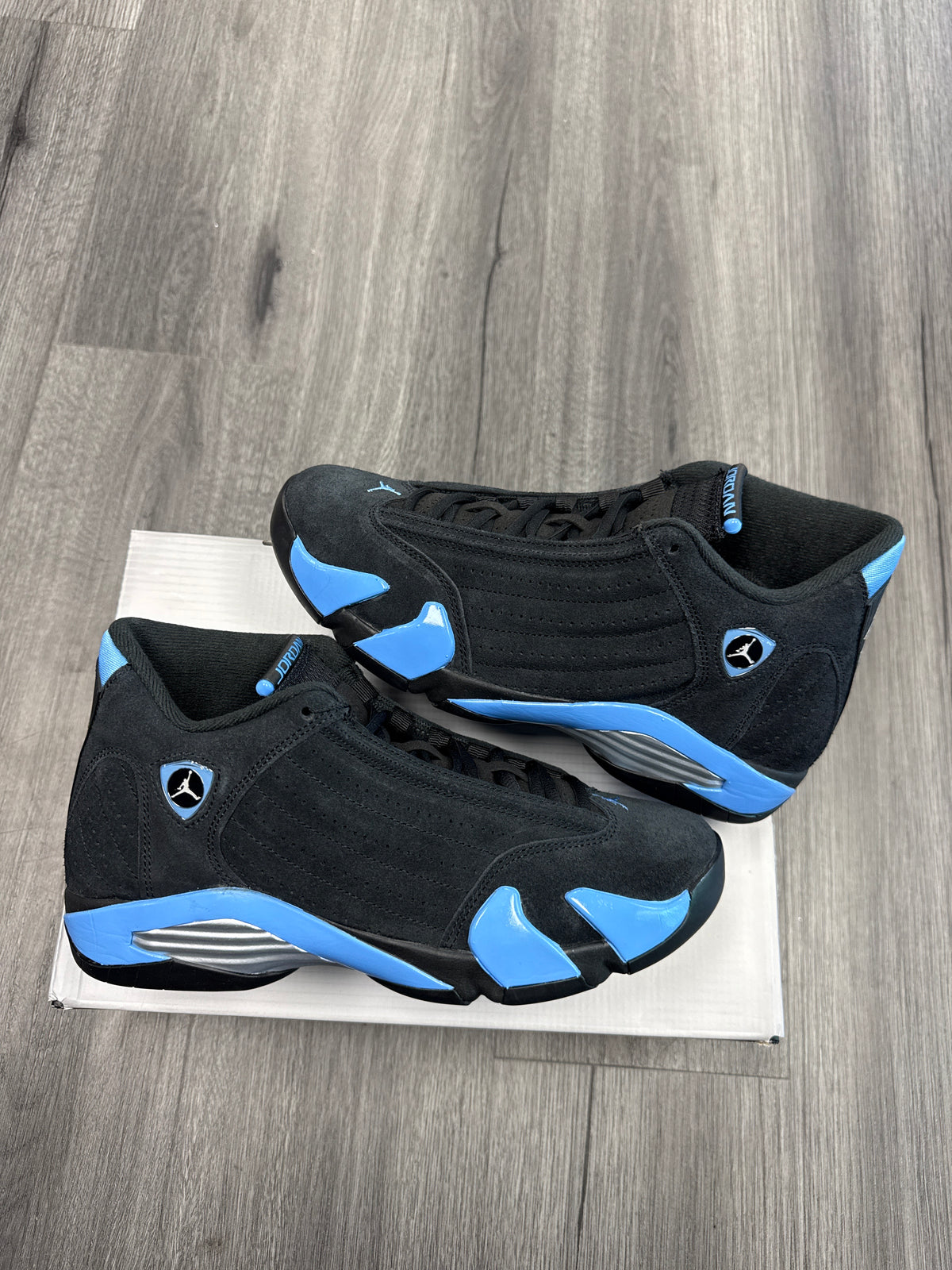 Jordan 14 University Blue - size 8.5