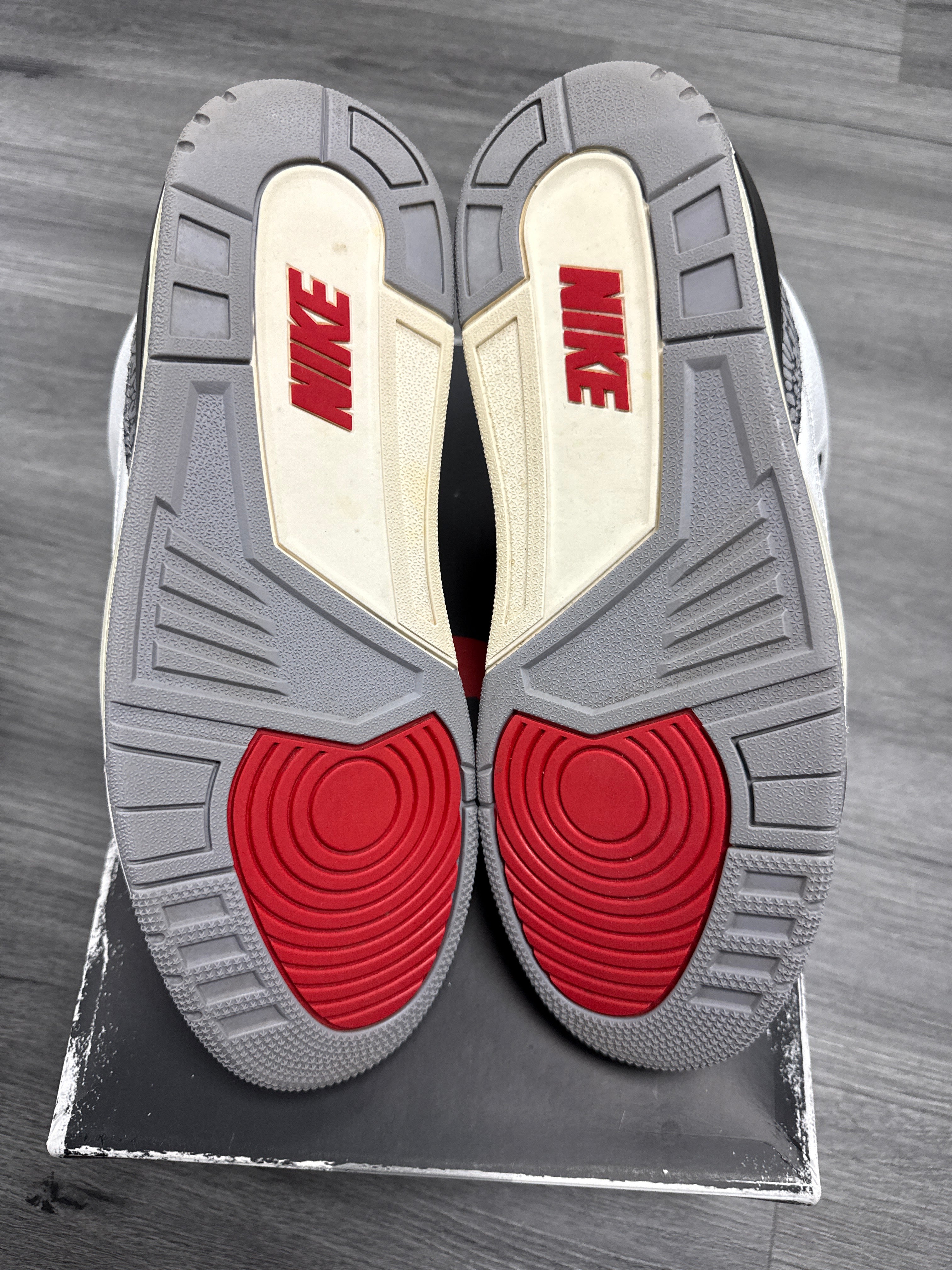 Jordan 3 White Cement (Reimagined) - size 12