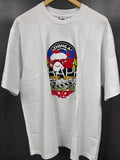 BAPE Multi Logo Ape Head Tee Black- size L