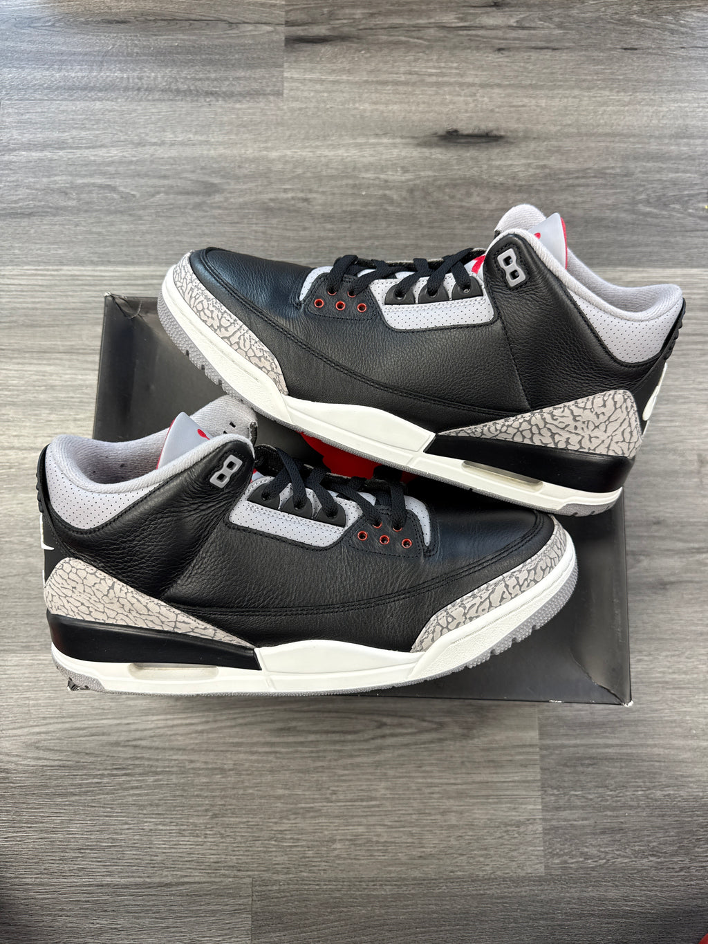 Jordan 3 Black Cement - size 13