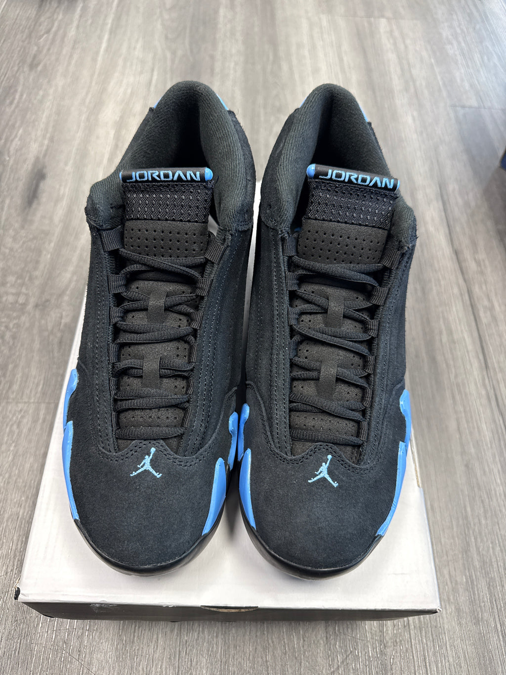 Jordan 14 University Blue - size 8.5