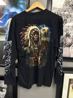 Rock Eagle Chief LS Tee - size L