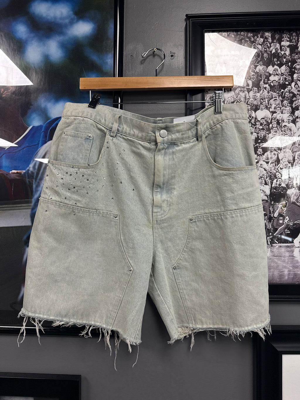 Stopandstare crystal jorts - size 34