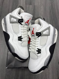 Jordan 4 White Cement GS - size 6