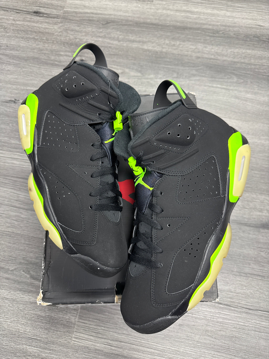 Jordan 6 Electric Green - Size 13