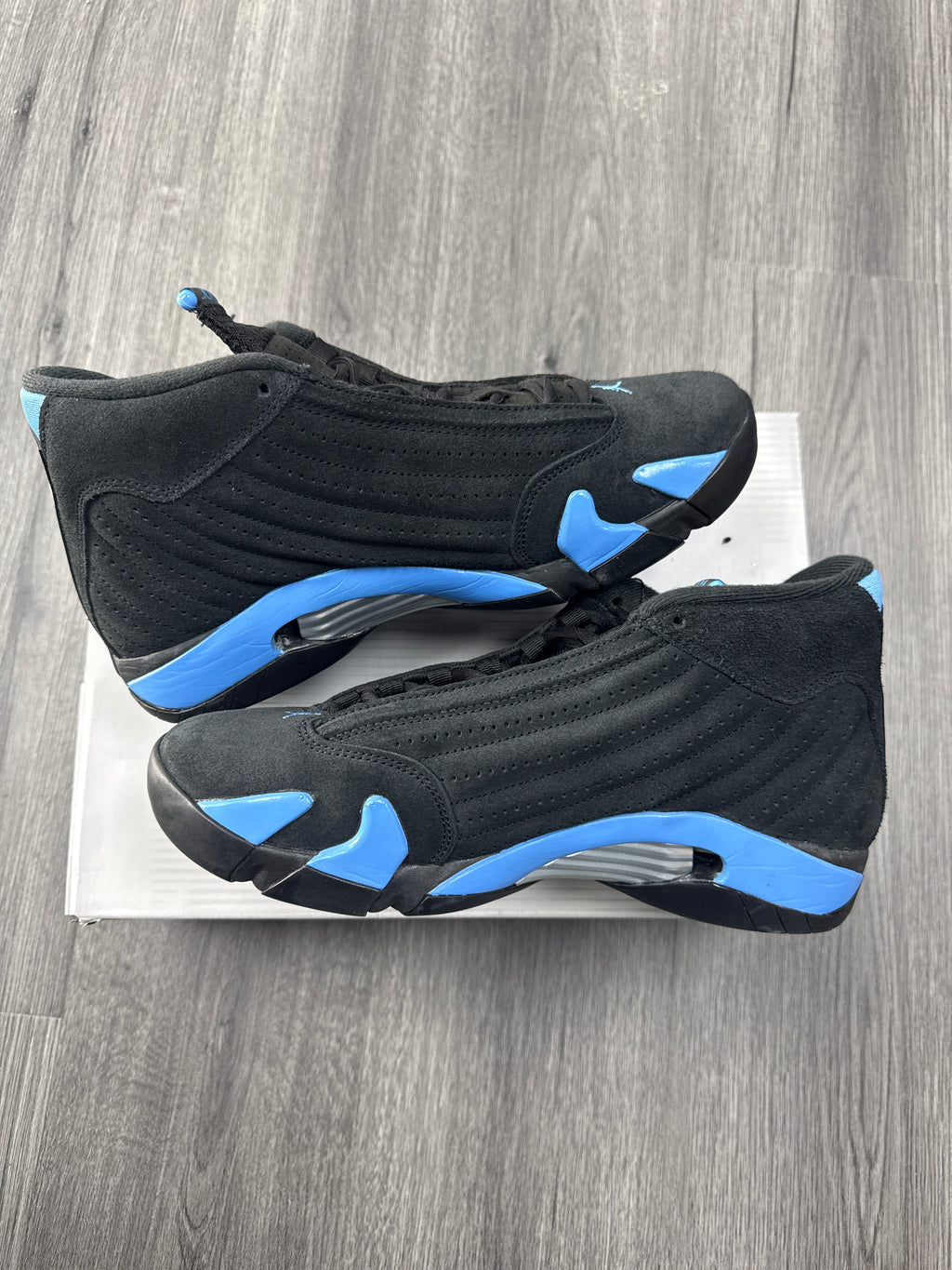 Jordan 14 University Blue - size 10