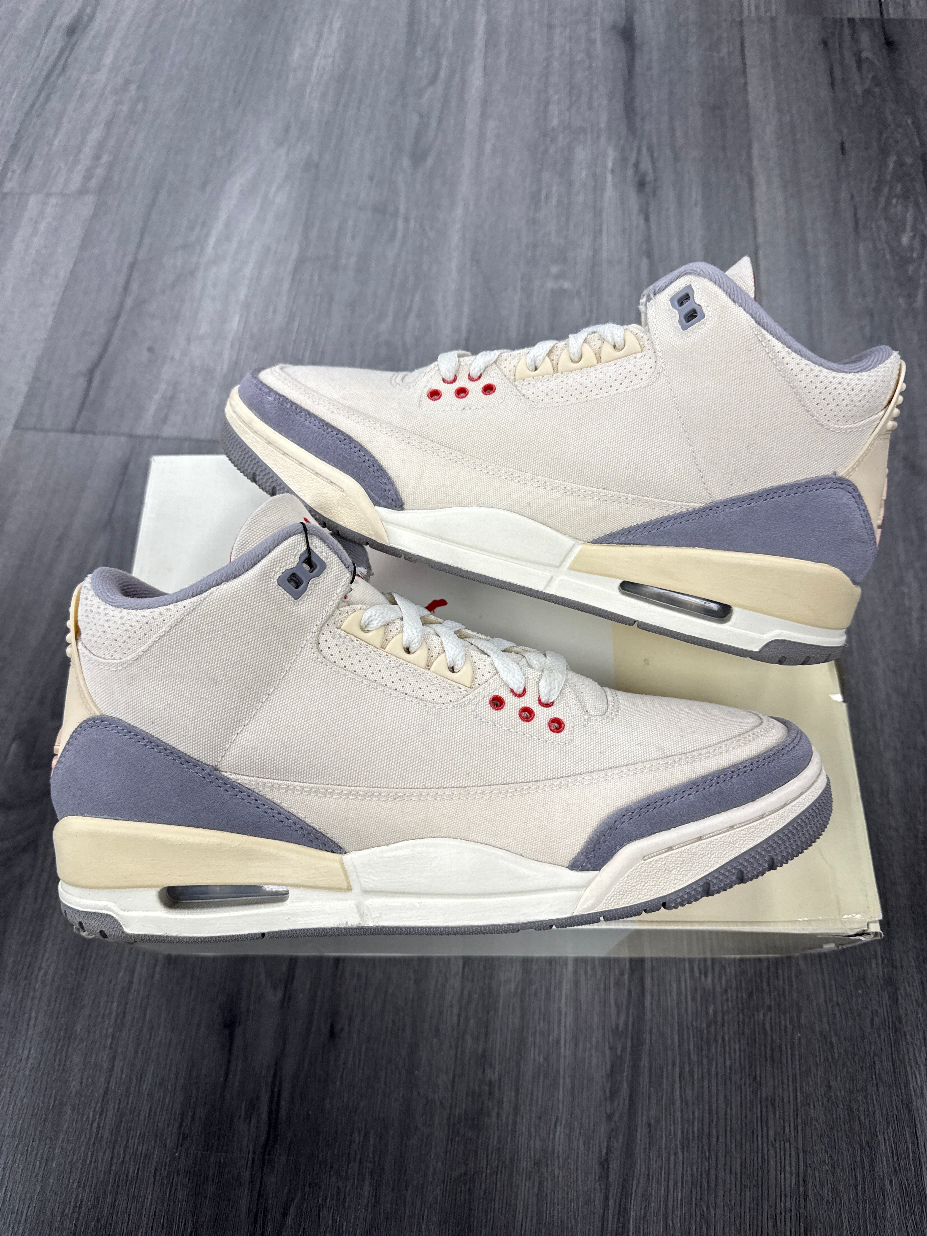 Jordan 3 Muslin - size 9.5