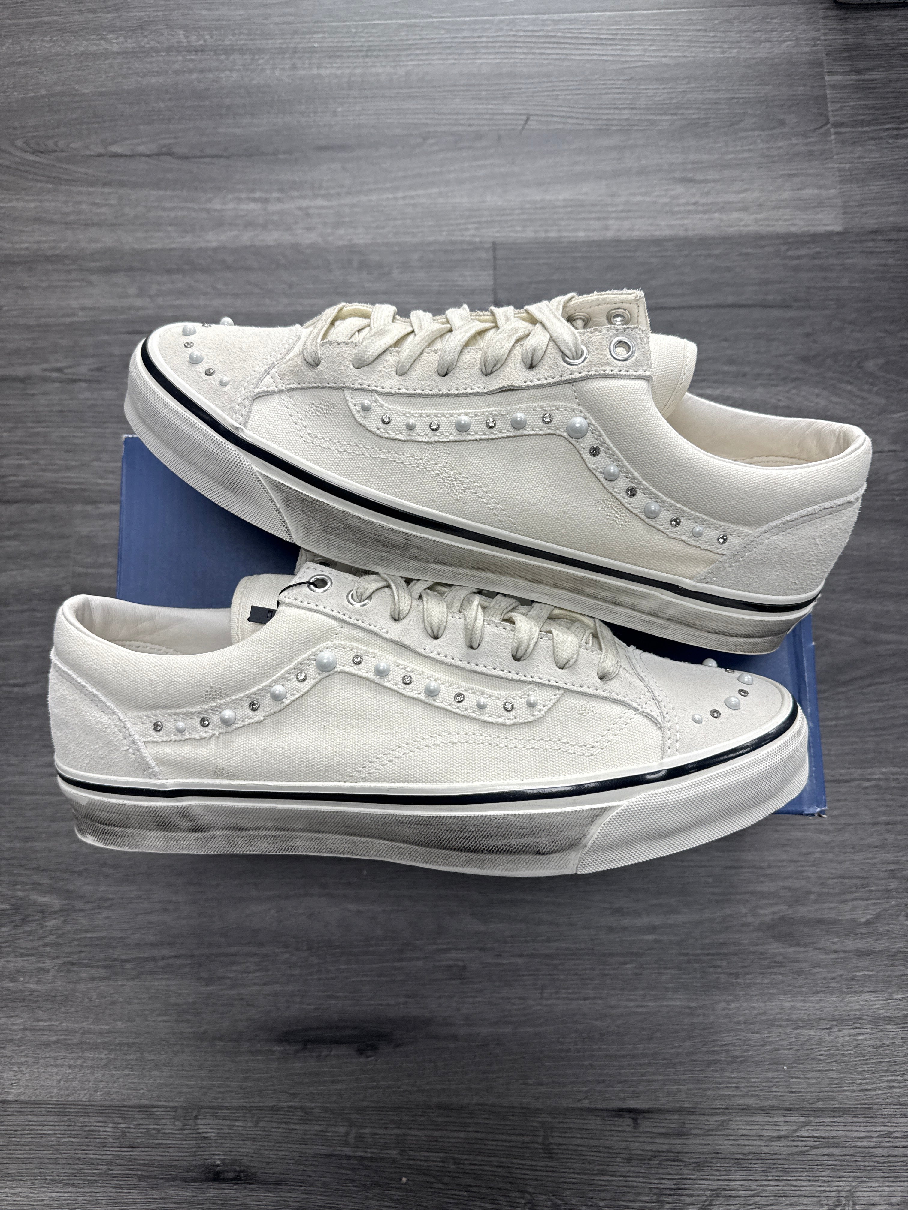 Vans Pearlized White - size 12