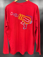 Billionaire Boys Club Arch Longsleeve Red - size L