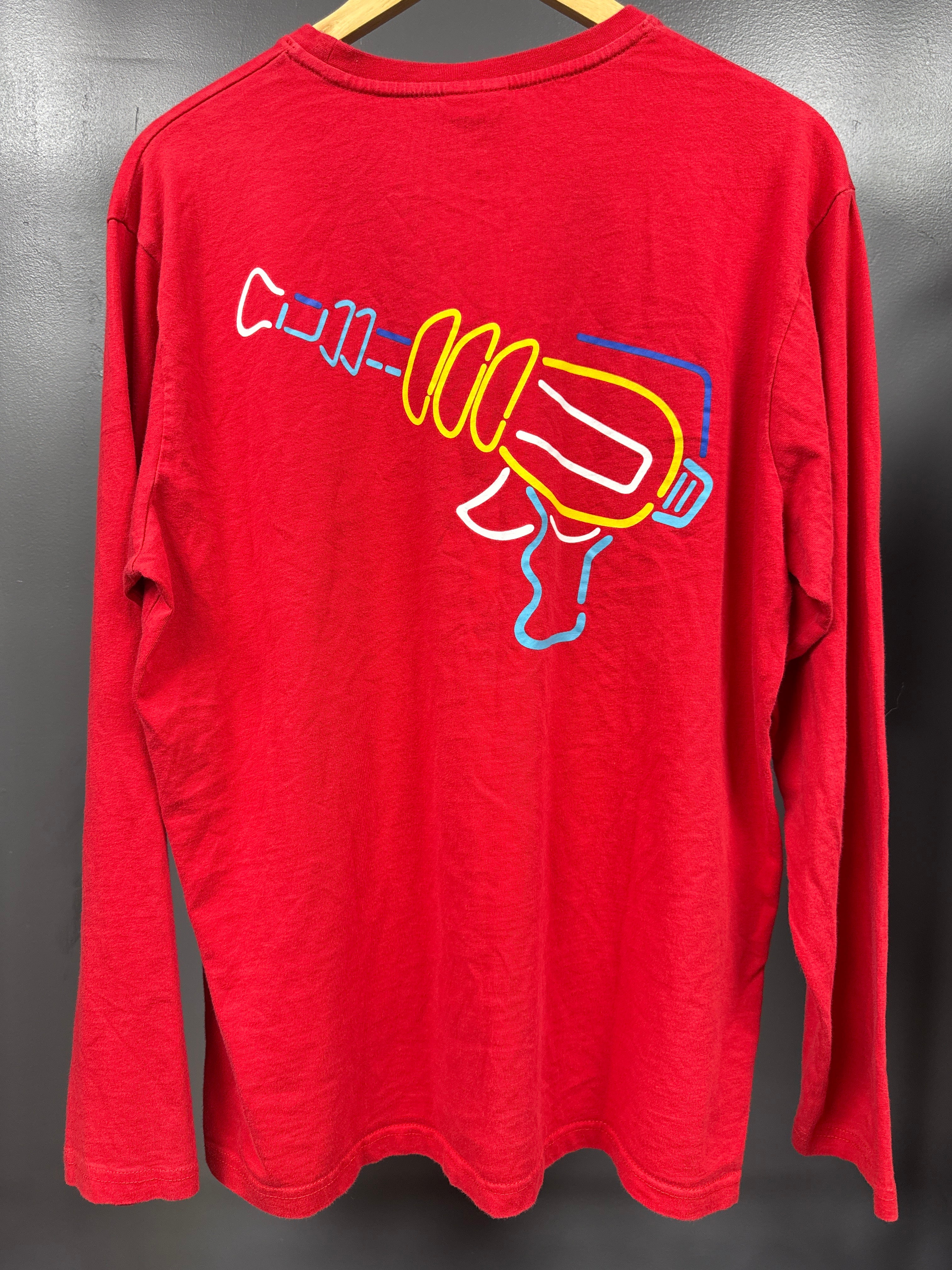 Billionaire Boys Club Arch Longsleeve Red - size L