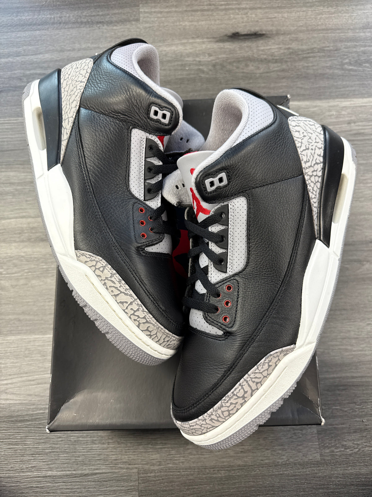 Jordan 3 Black Cement - size 13