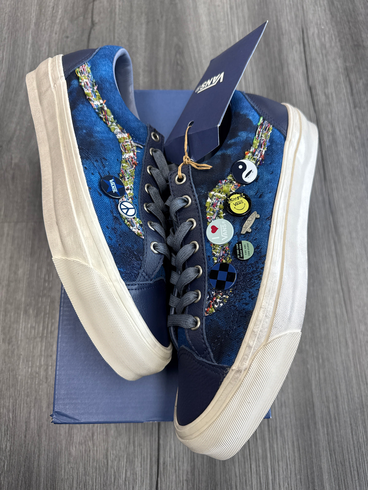 Vans Old Skool 36 Blue Souvenir - size 10.5