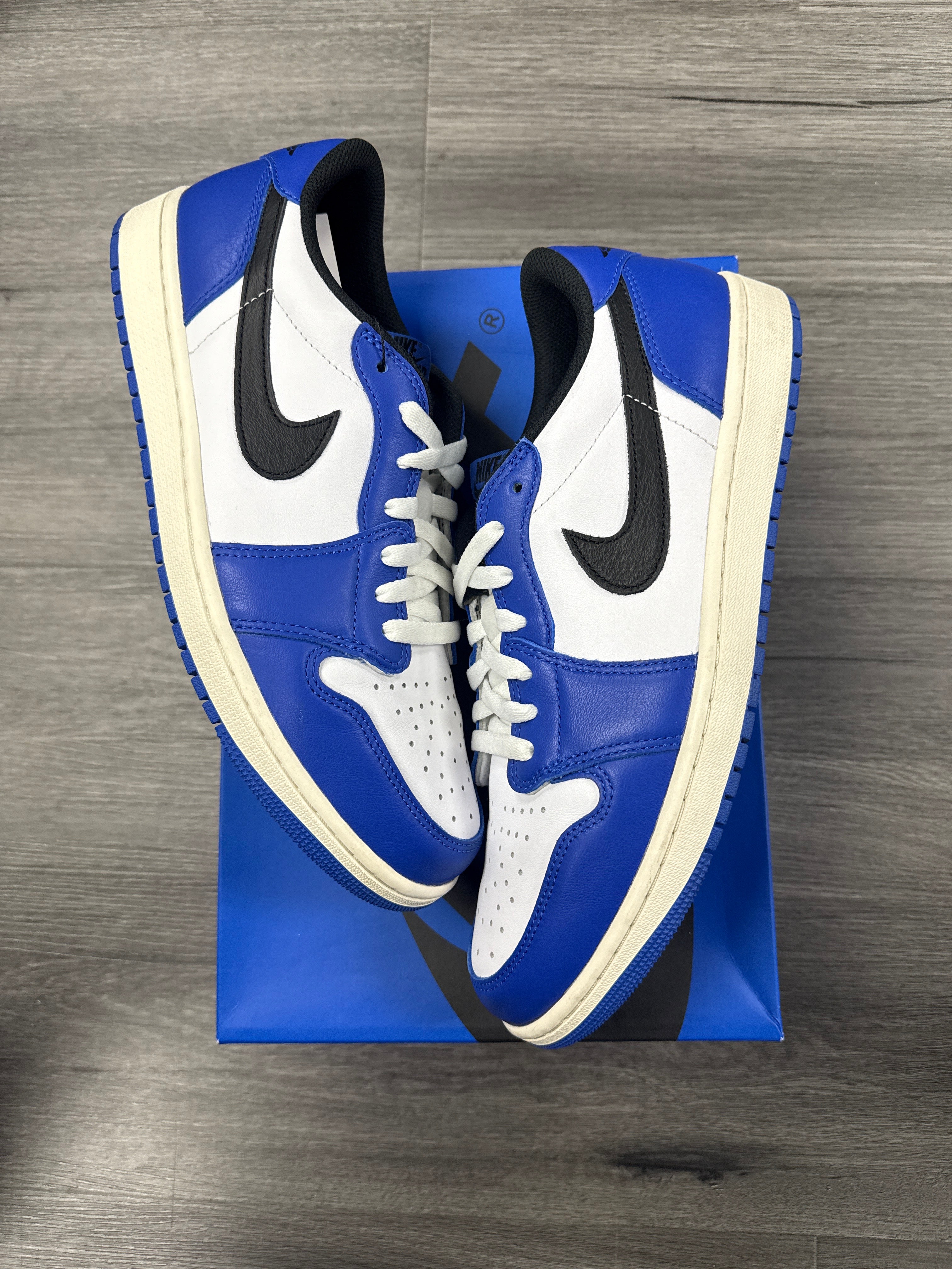 Jordan 1 Low Game Royal - size 11.5