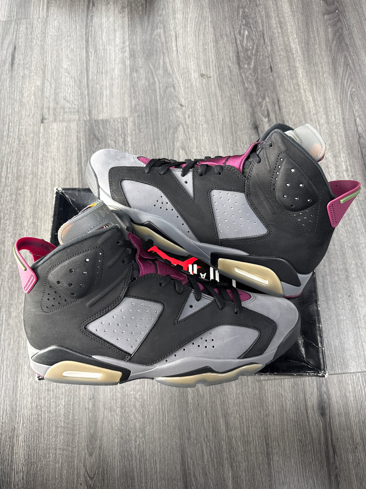 Jordan 6 Bordeaux - size 12
