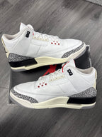 Jordan 3 White Cement Reimagined - size 9