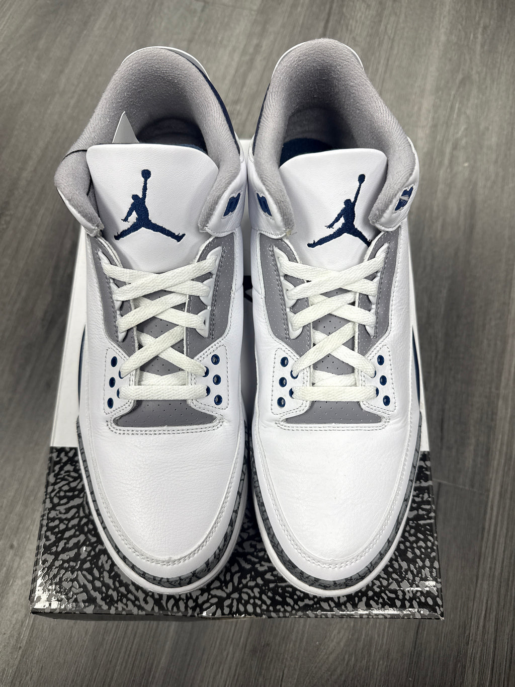 Jordan 3 Midnight Navy - size 12