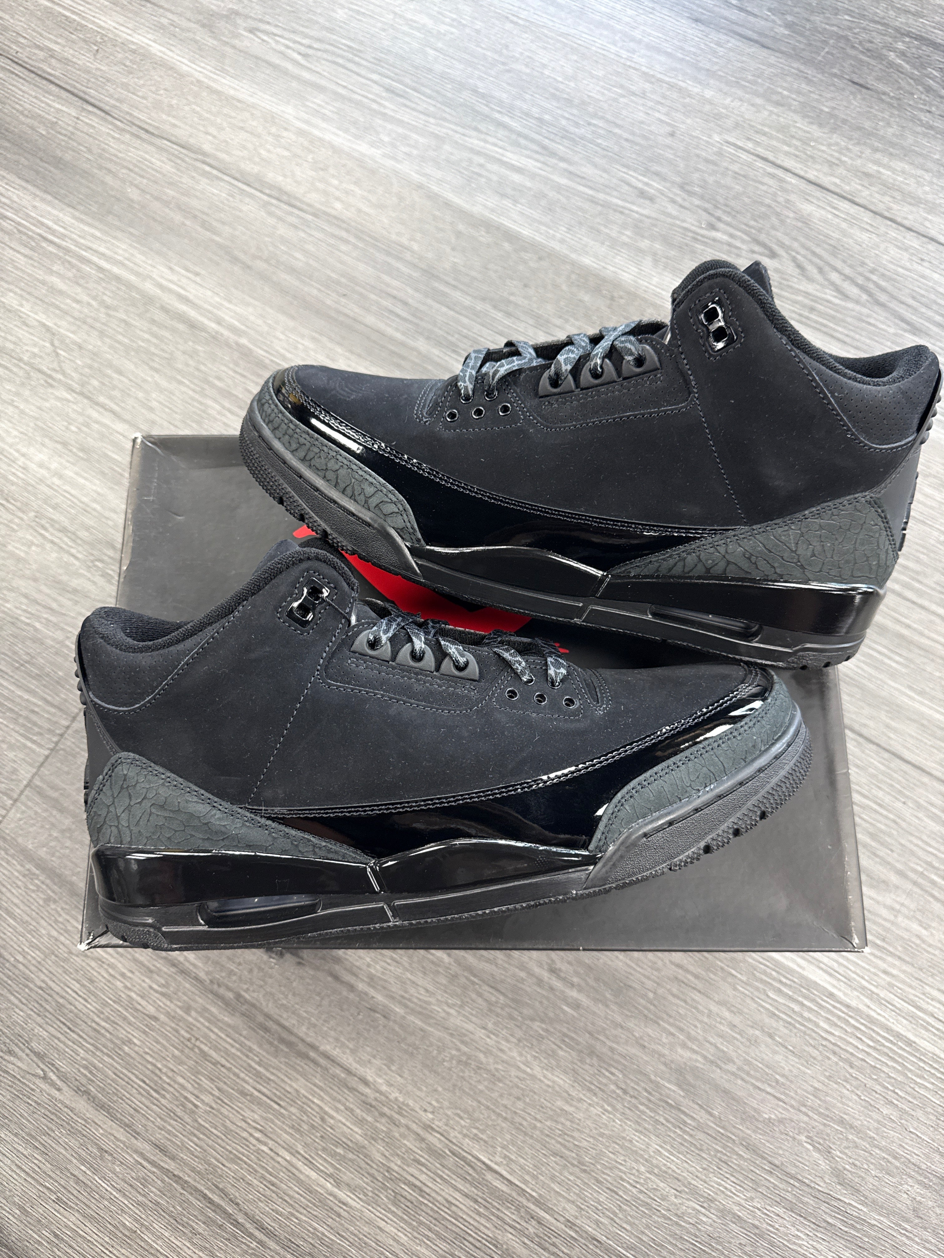 Jordan 3 Black Cat - size 11