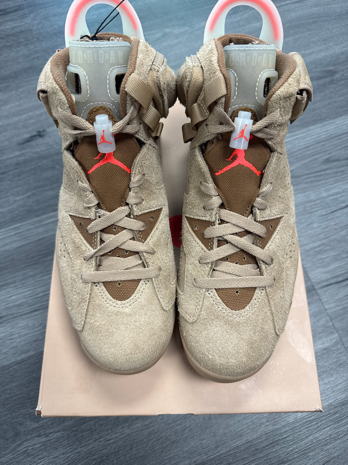 Jordan 6 Travis Scott British Khaki - size 7.5