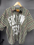 Heaven On Earth Follow Jesus Button Up - size xl